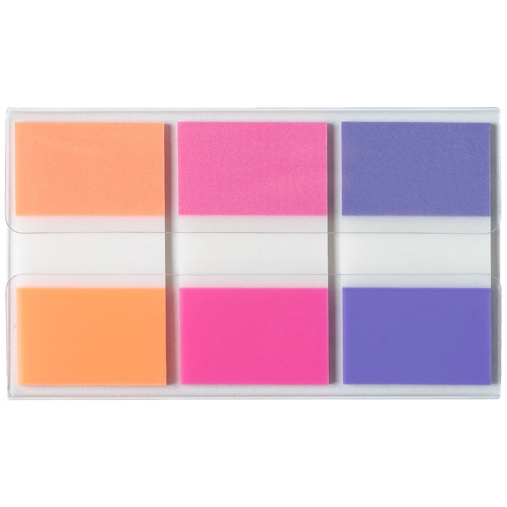 2 J.Burrows Flags 25x44mm Purple/Pink/Orange 3 Pack, 2 of 4
