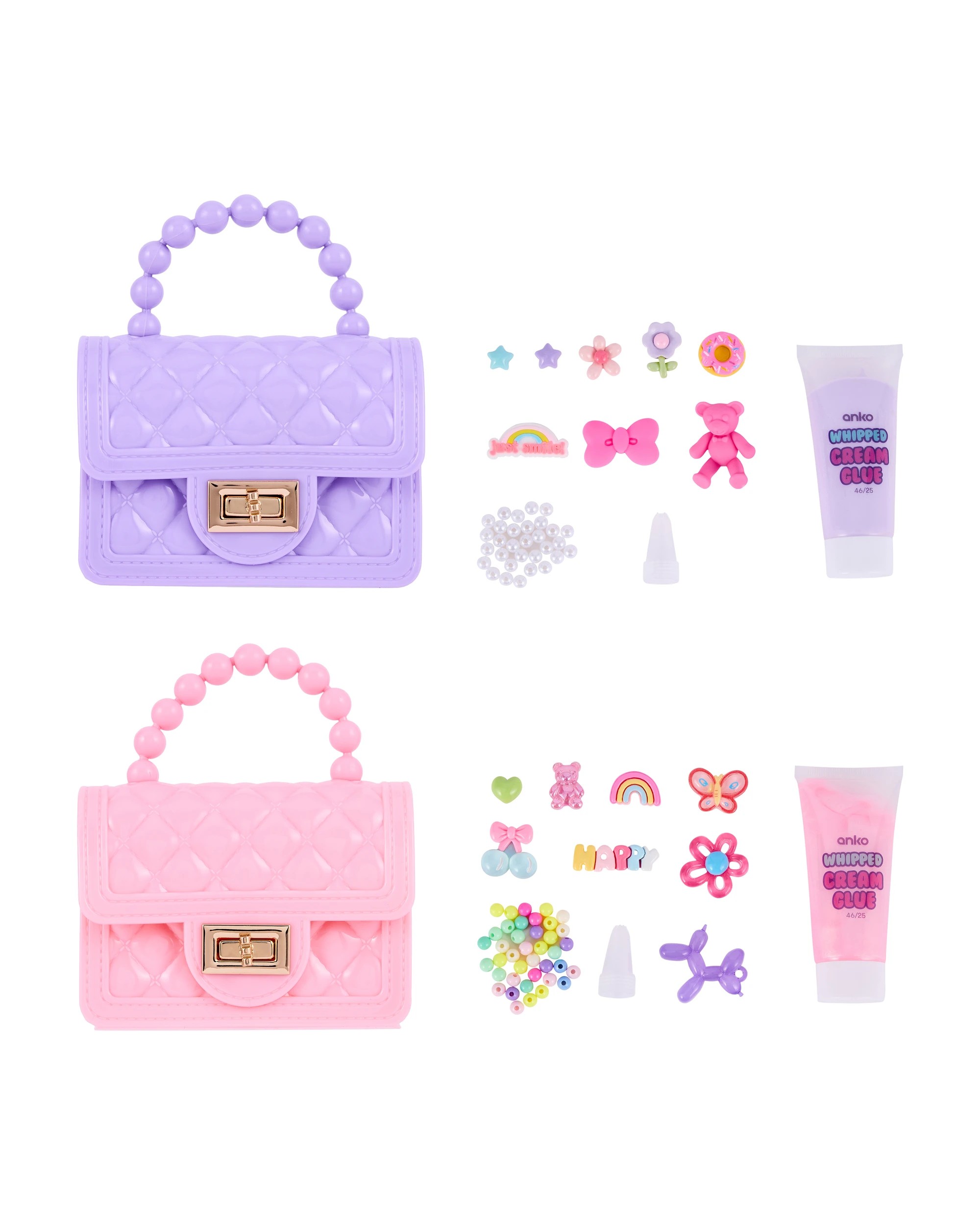 2 Fashion Handbag: Whipped Cream Decor Kit - Assorted, 2 of 4