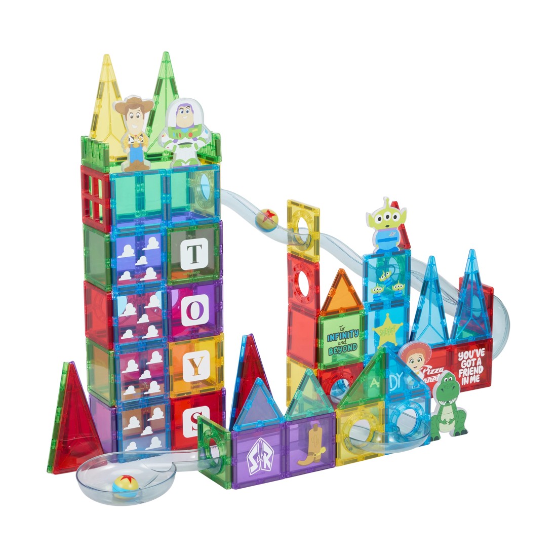 1 105 Piece Disney Pixar Toy Story Magnetics Set, 1 of 7