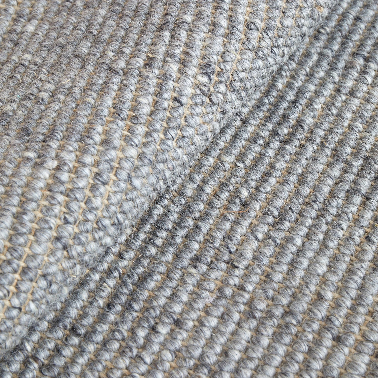 4 Common Ground Rugs Kingsley Ariel 300x80cm - Medium Runner Hand Loomed Wool & Jute Rug - Charcoal, 4 of 6