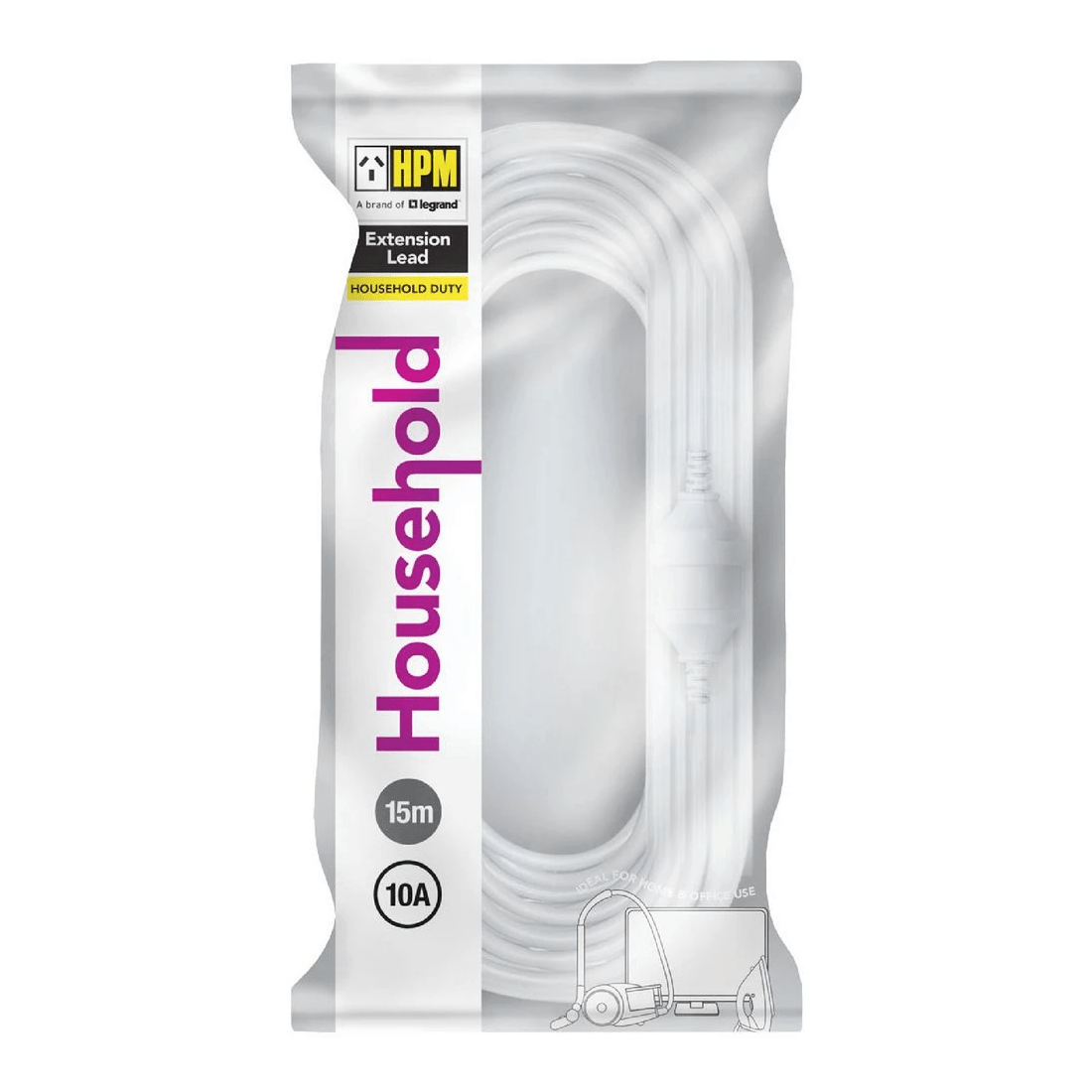 1 HPM Household Extension Lead 15 Metres, 1 of 1