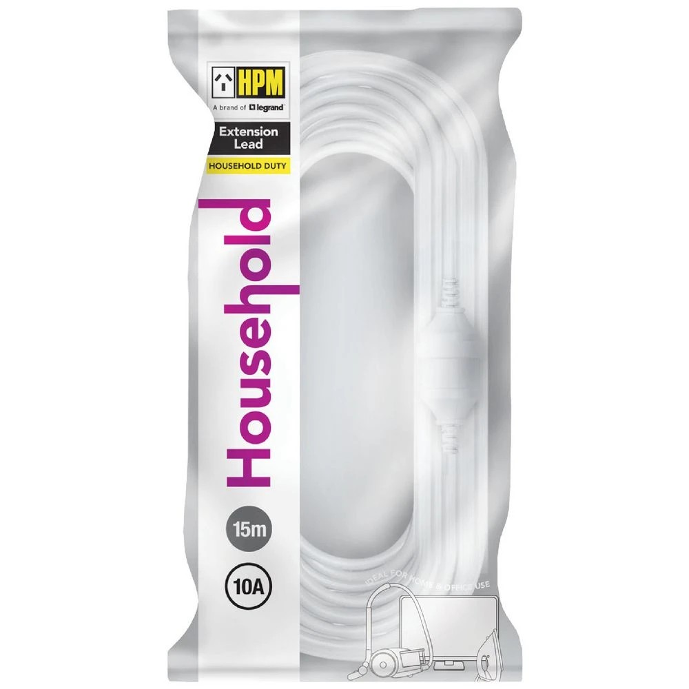 1 HPM Household Extension Lead 15 Metres, 1 of 1