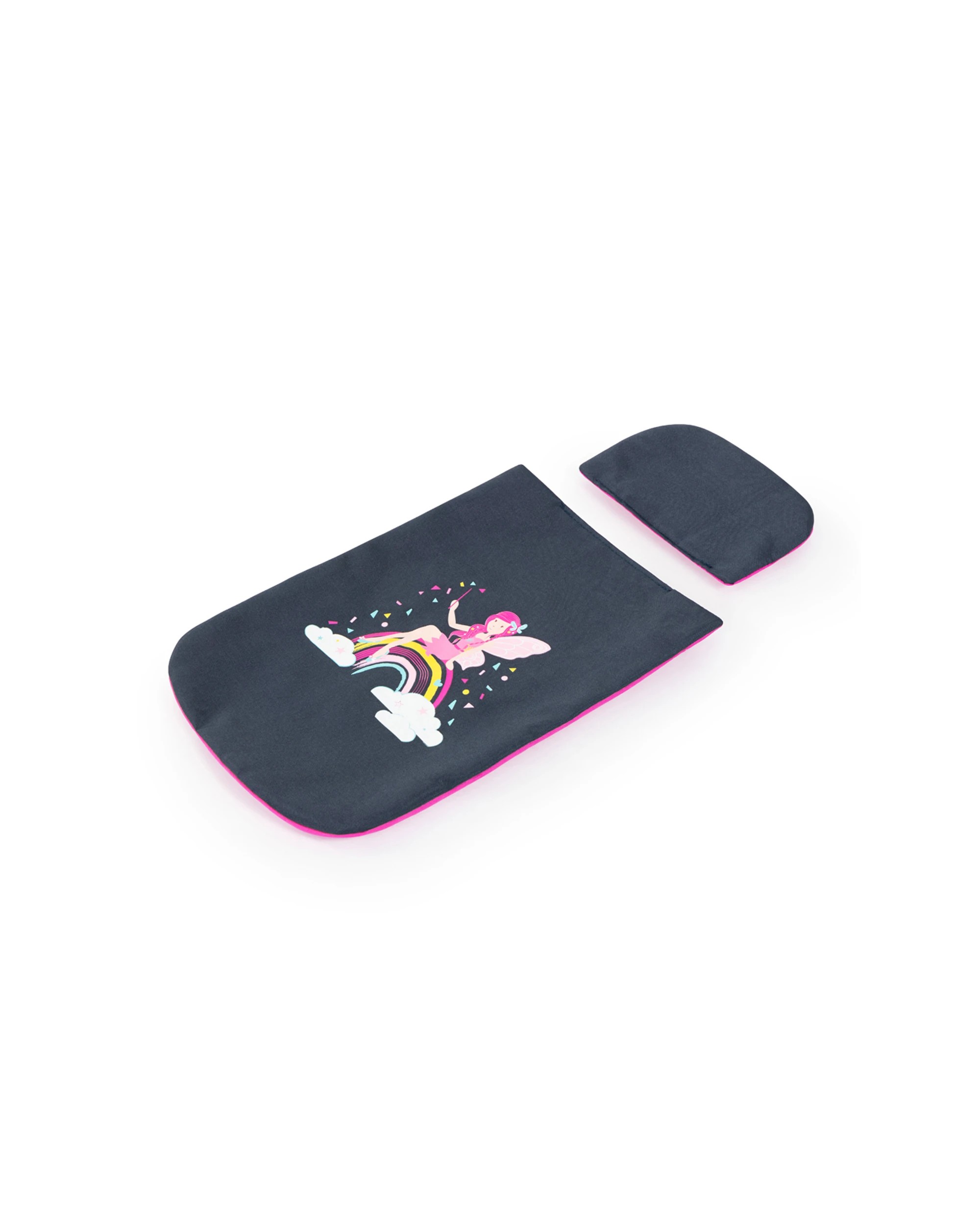 7 BAYER Cosy Geometric Doll Pram Includes Blanket And Pillow Shoulder Bag Foldable - Multi, 7 of 10