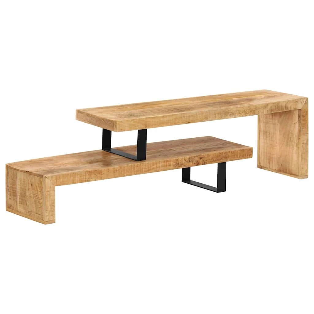 1 Vidaxl Tv Stand Solid Mango Wood - Brown