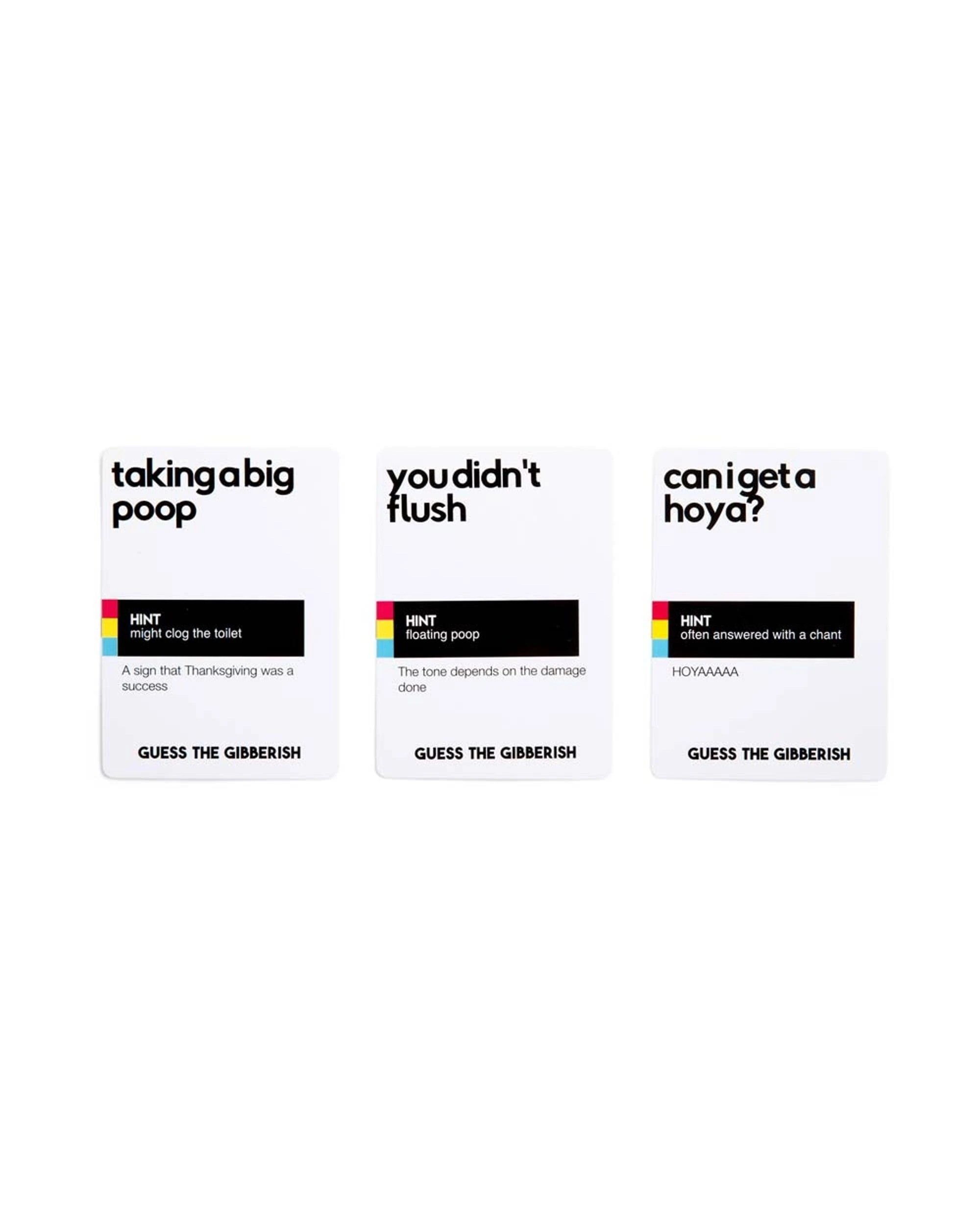 8 Guess the Gibberish Family Edition Card Game, 8 of 10