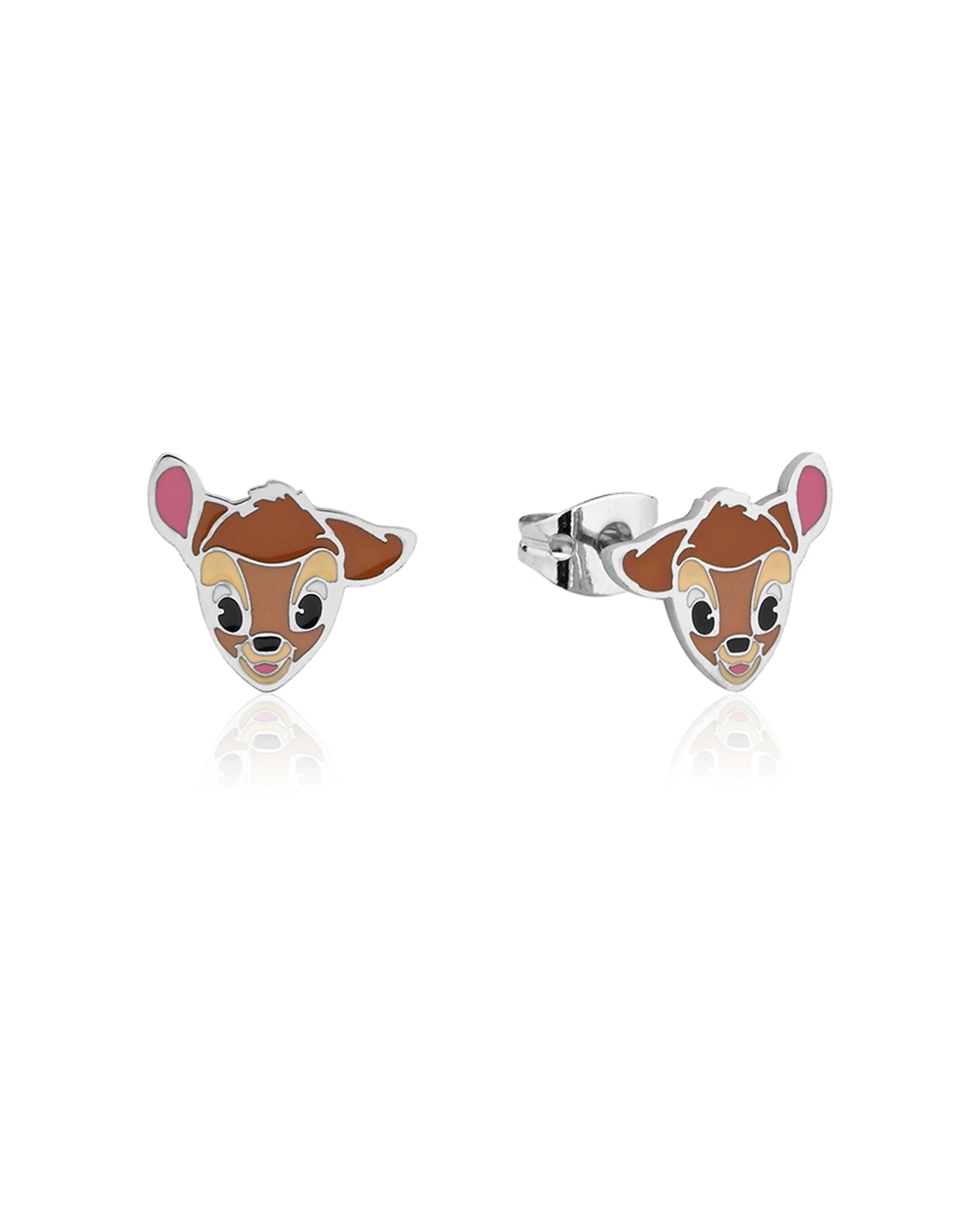 1 Couture Kingdom Disney Bambi Bambi Character 12mm Stud Earrings - Multi, 1 of 2