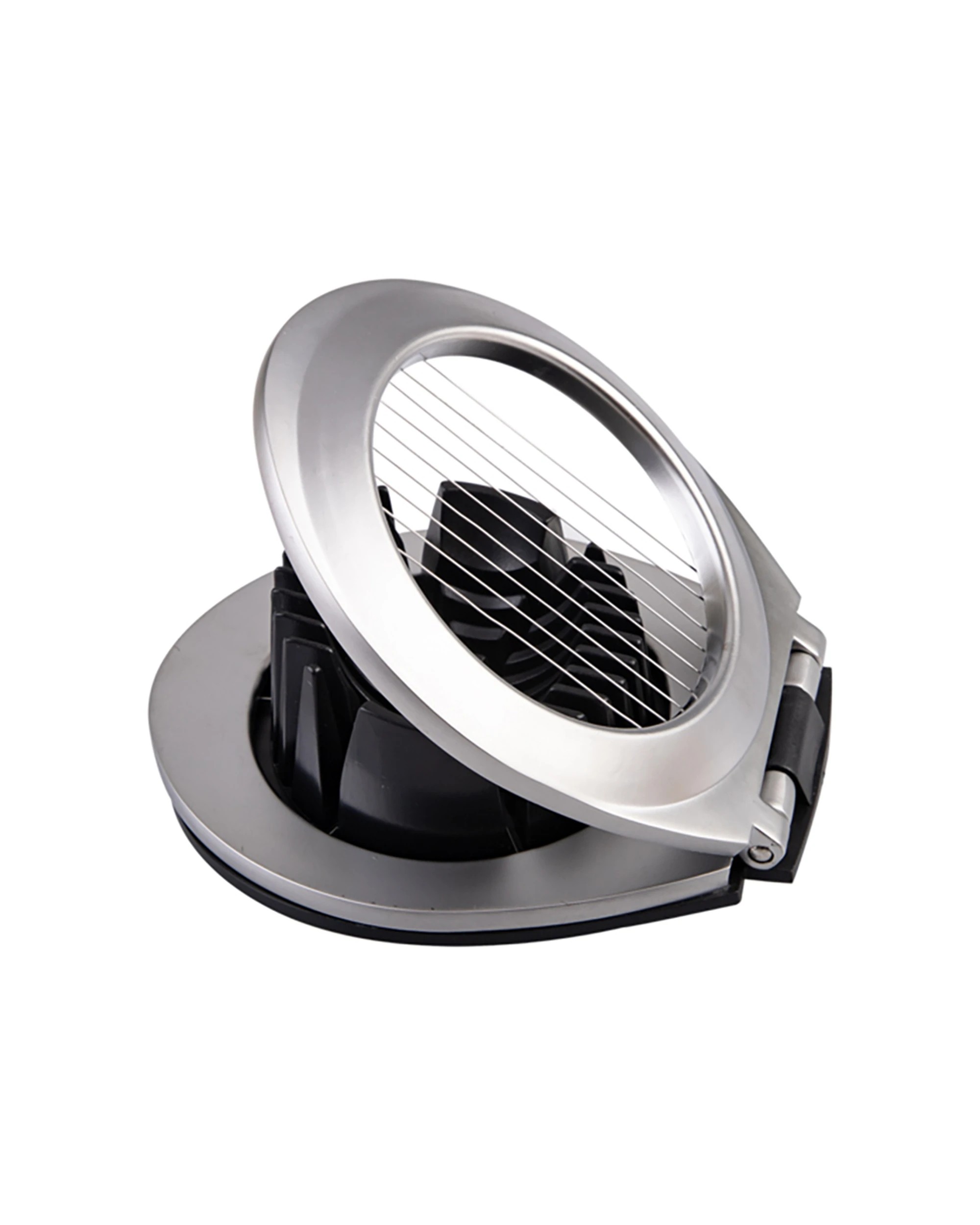 3 Appetito Deluxe Egg Slicer & Wedger Home Kitchen Cooking Tool - Metallic, 3 of 4