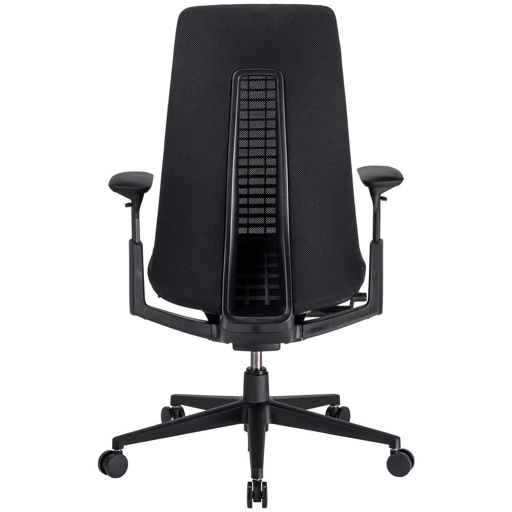 5 Haworth Fern Ergonomic Chair Black Ergonomic Chairs and Desk Chairs, 5 of 10