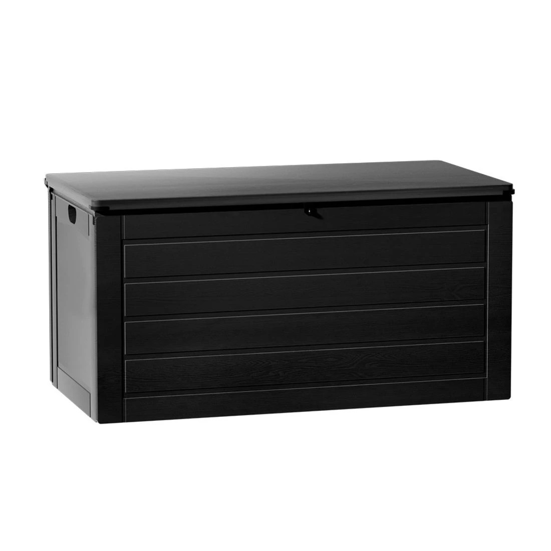 4 Gardeon Outdoor Storage Box 680L Container Lockable Garden Bench Shed Tool - Black, 4 of 7