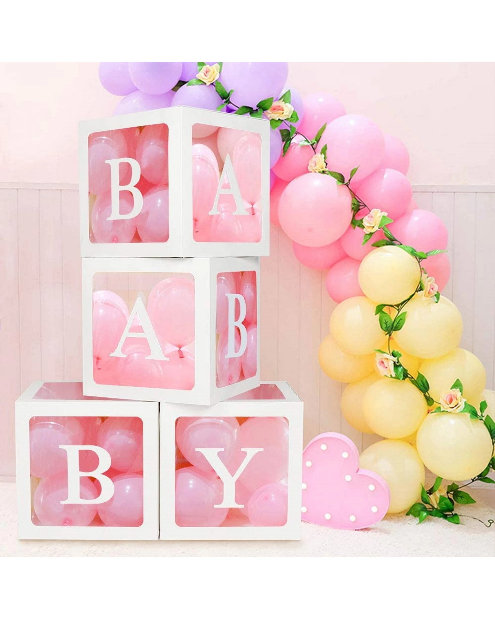 3 Party Maker White Cardboard Letter B Pack of 2, 3 of 3