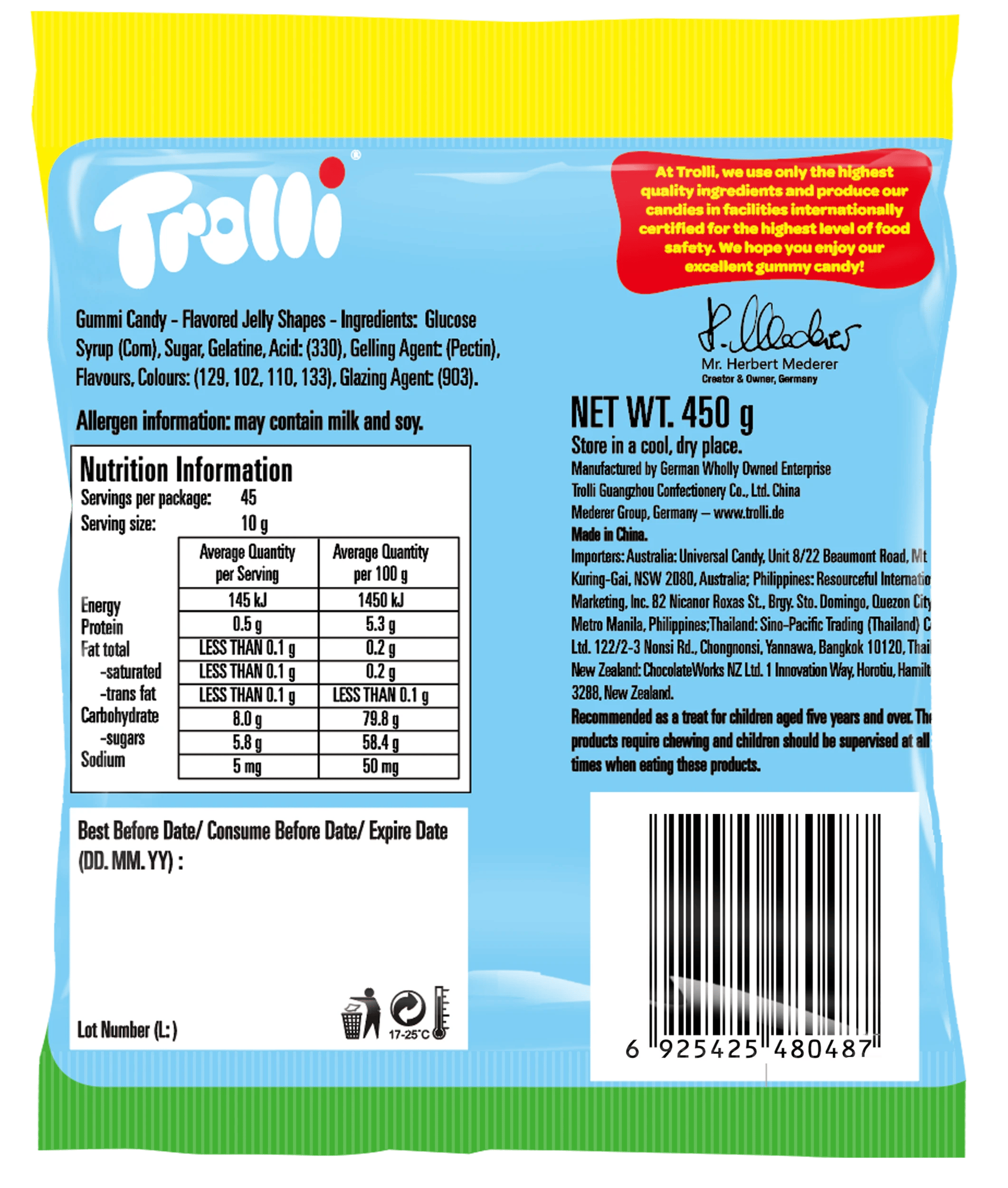 2 Trolli Classic Bears 450g, 2 of 2