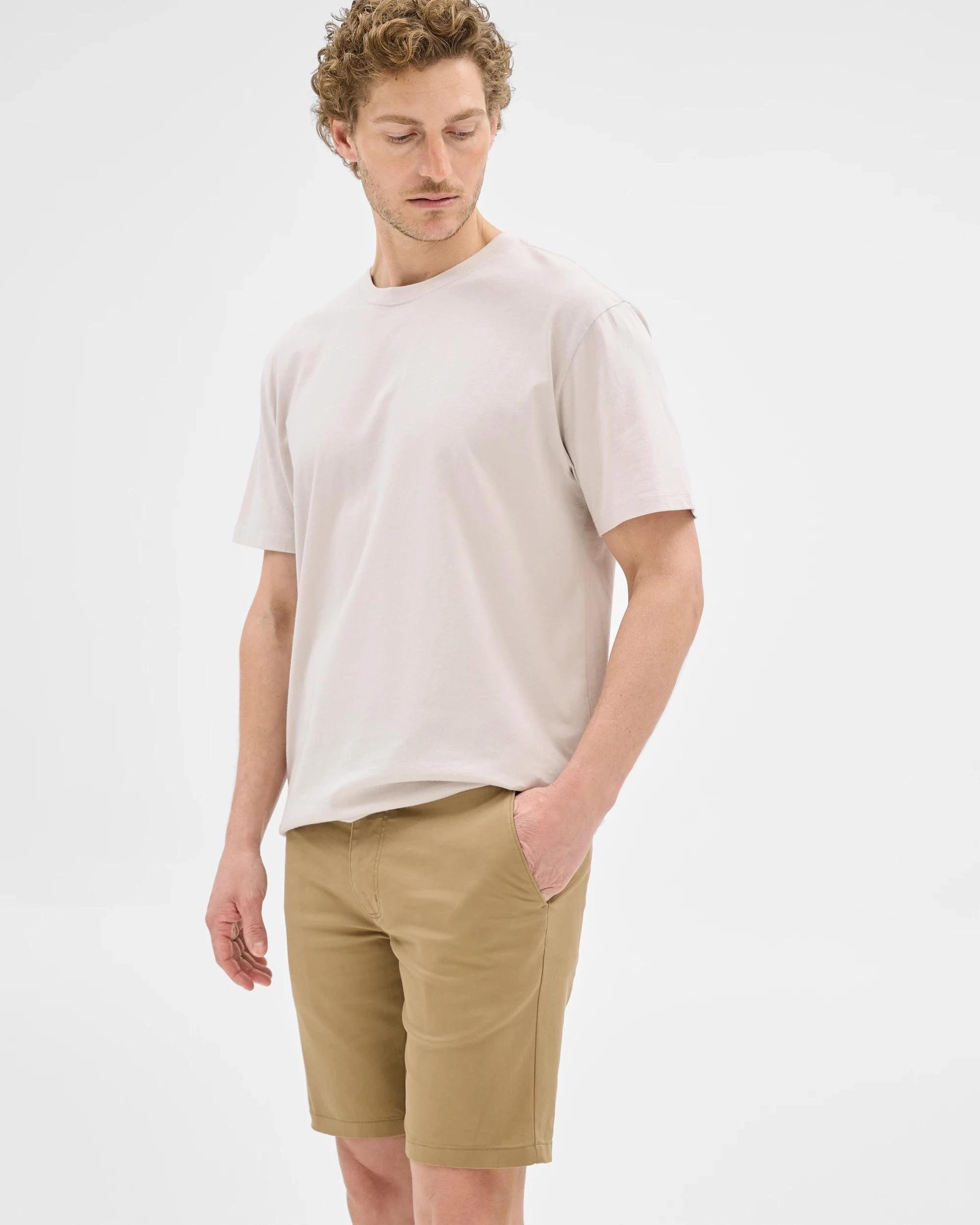 4 Target Australian Cotton Blend Slim Chino Shorts SEPIA TINT, 4 of 7