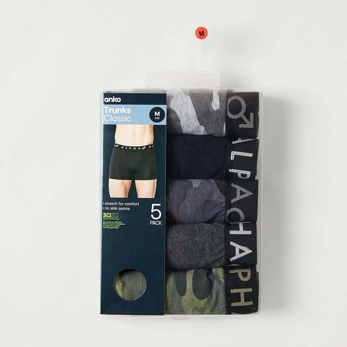 10 5 Pack Print/Plain Trunks CAMO TIMELESS MULTI, 10 of 10