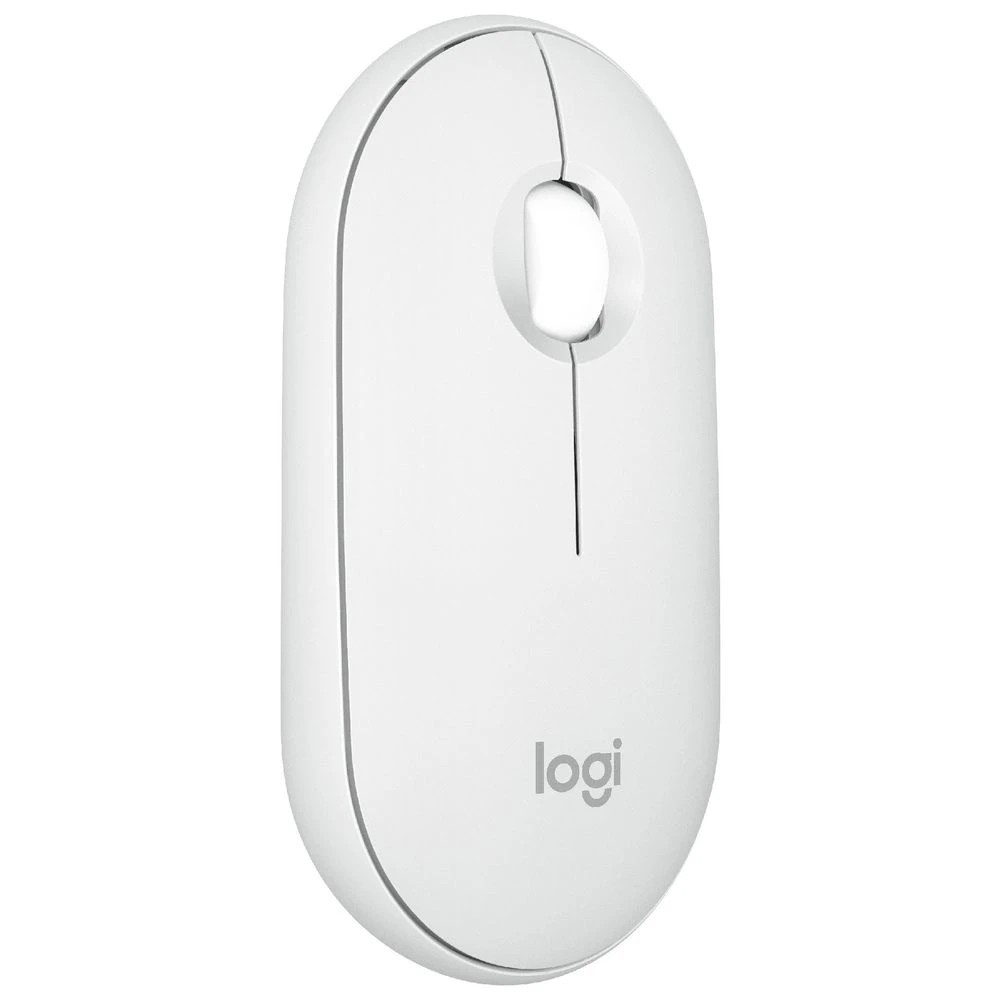 4 Logitech M350s Pebble 2 Wireless Mouse White, 4 of 6