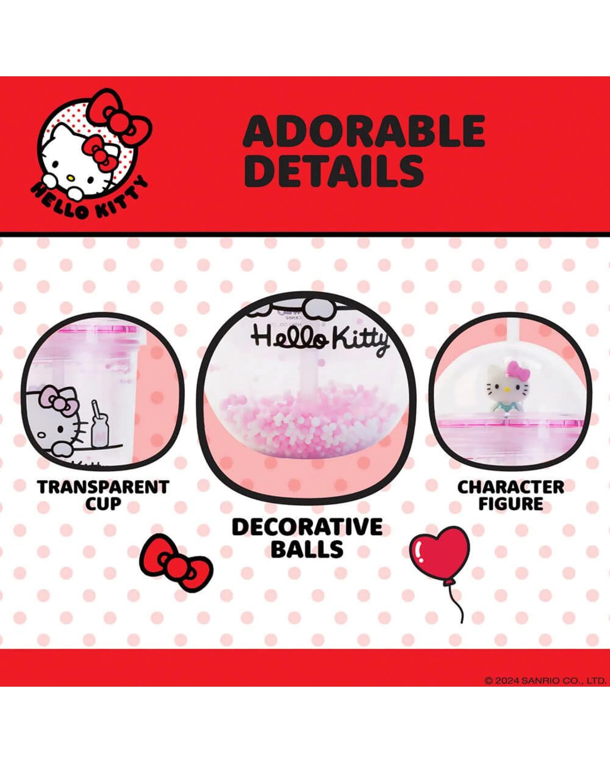 8 Hello Kitty and Friends Hello Kitty Boba Cup - Pink, 8 of 10