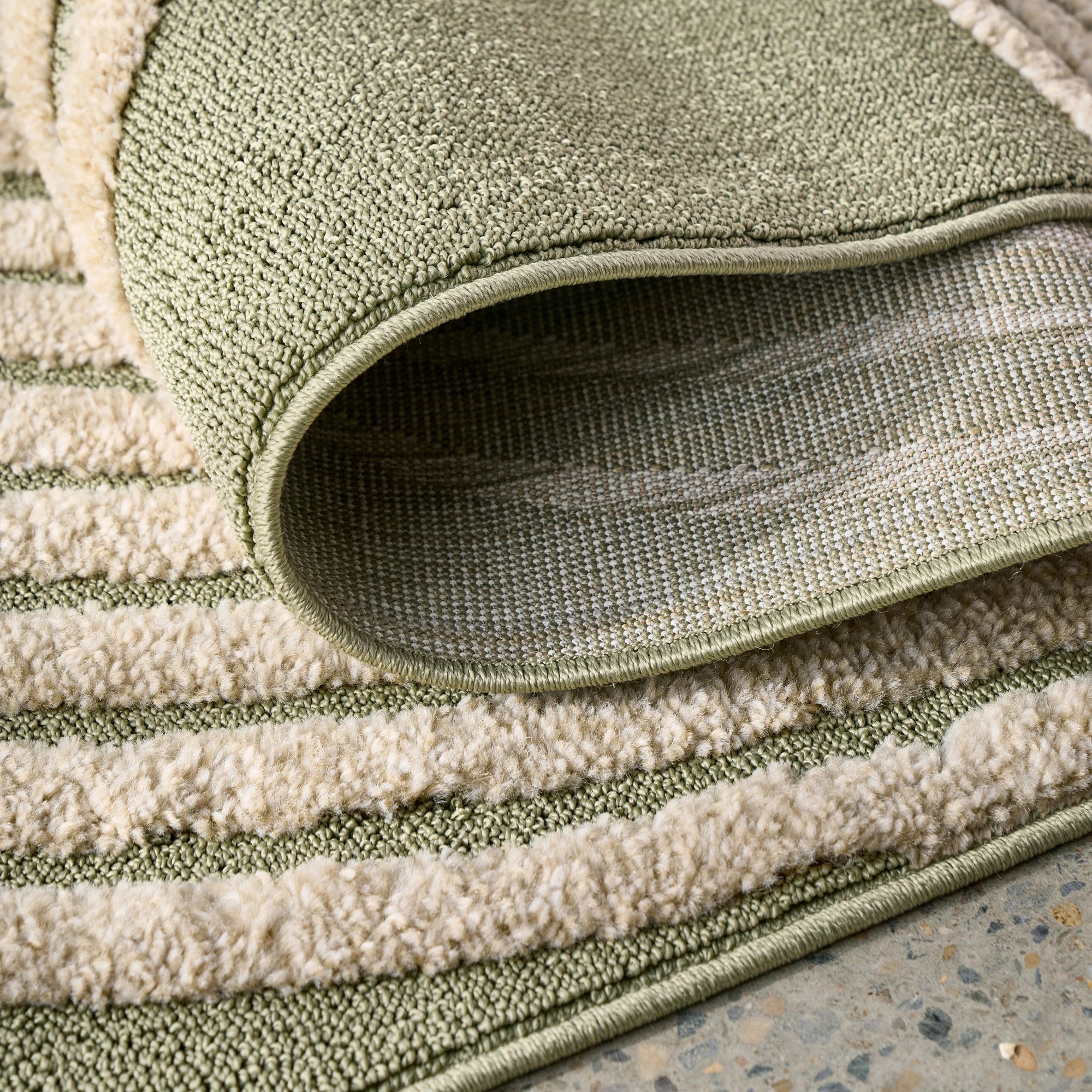 6 Common Ground Rugs Starlet Abbey 500x80cm Runner - Extra Large Rug - Olive - Green, 6 of 7