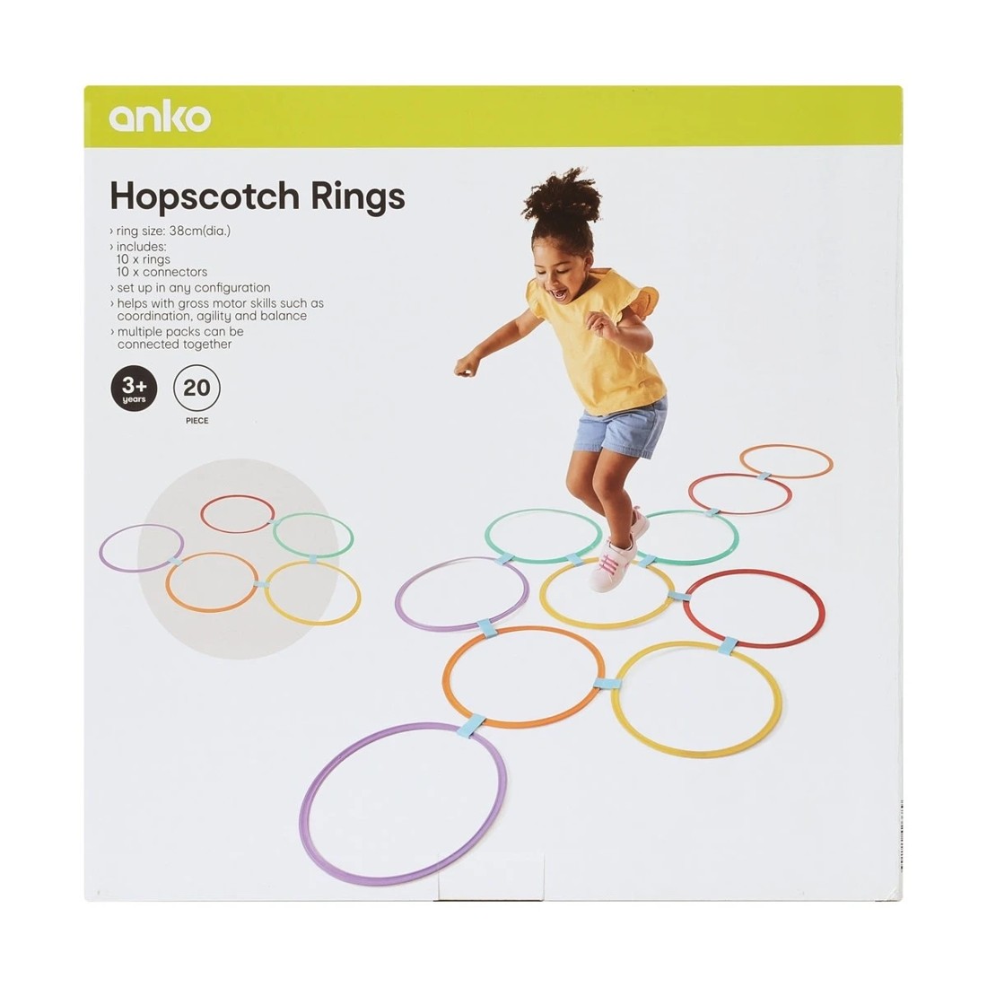 10 20 Piece Hopscotch Rings, 10 of 10