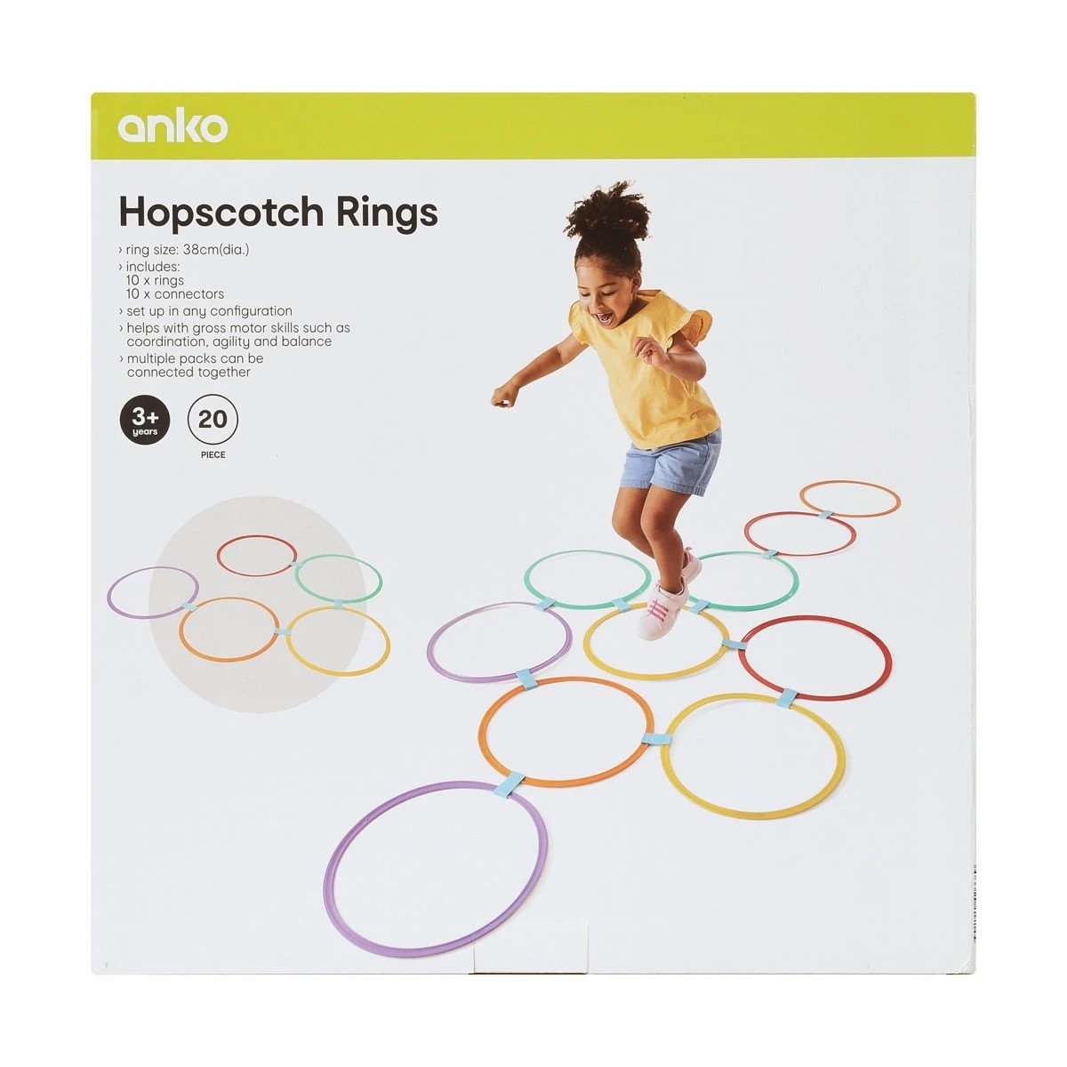 10 20 Piece Hopscotch Rings, 10 of 10