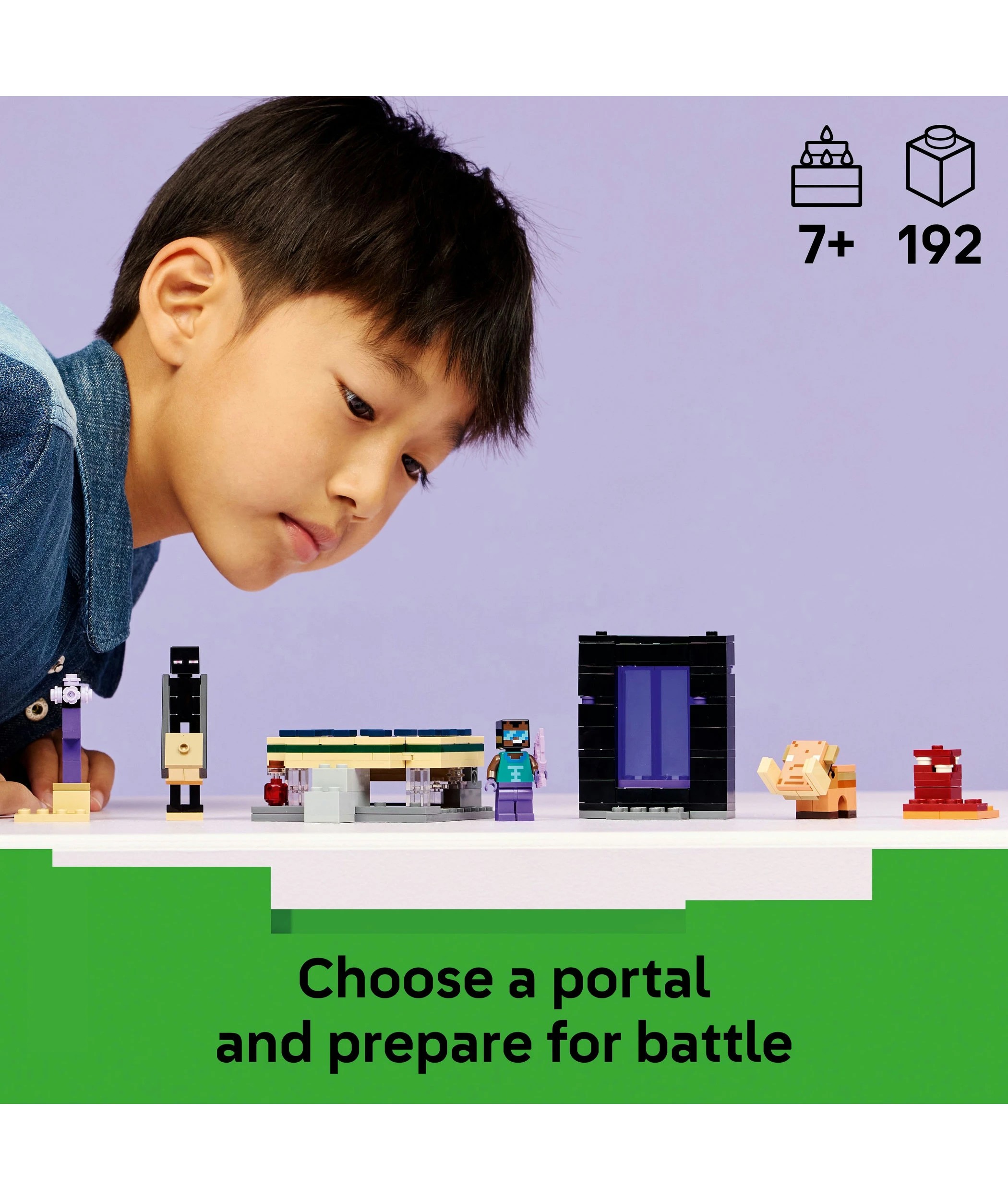 3 LEGO Minecraft Nether & End Portal Journey 21584, 3 of 10