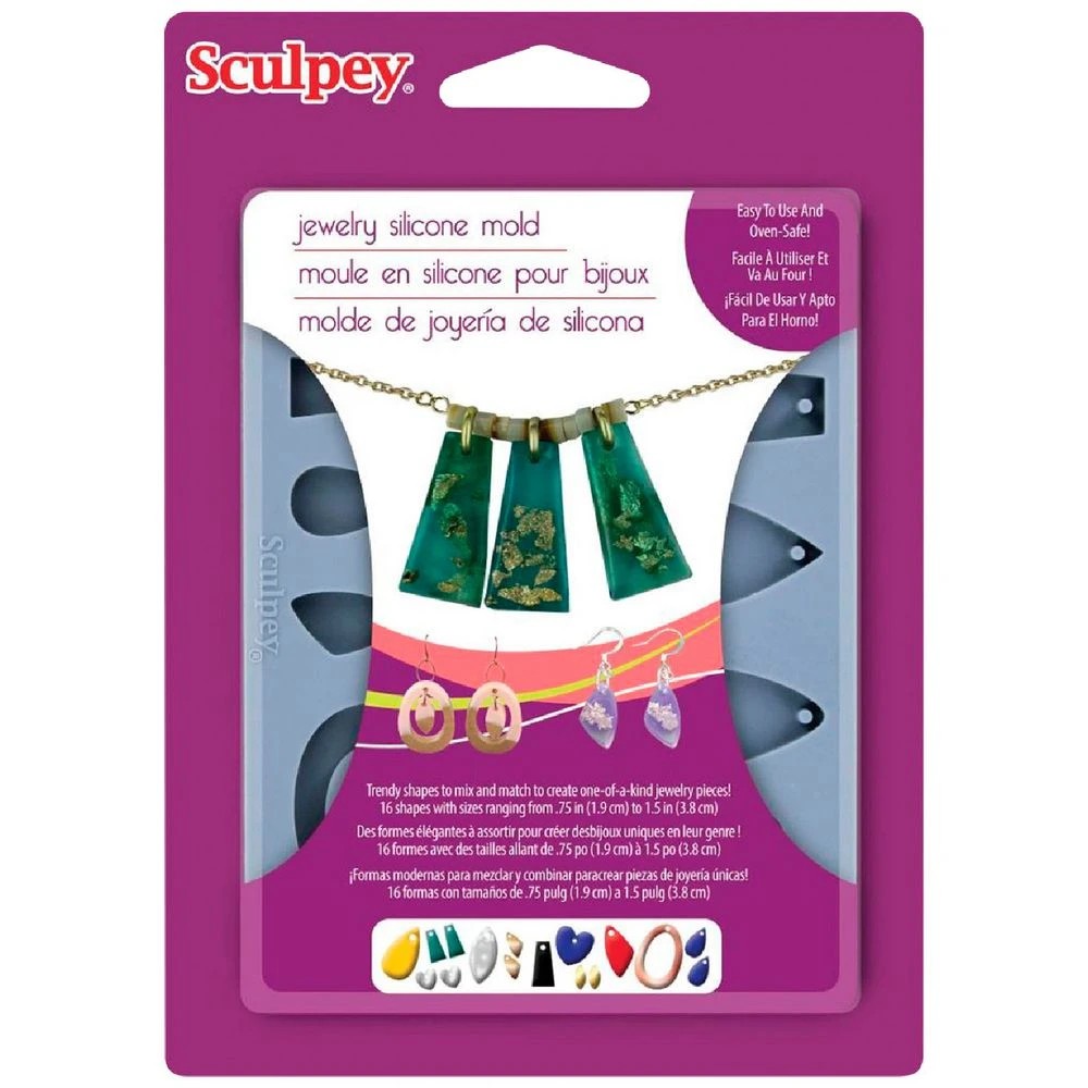 1 Sculpey Silicone Bakeable Mould Jewellery, 1 of 1