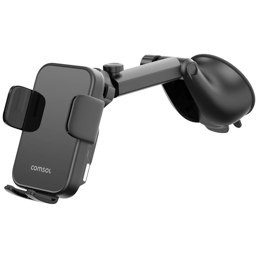 7 Comsol 15W Auto-Lock Wireless Car Charger Black, 7 of 7