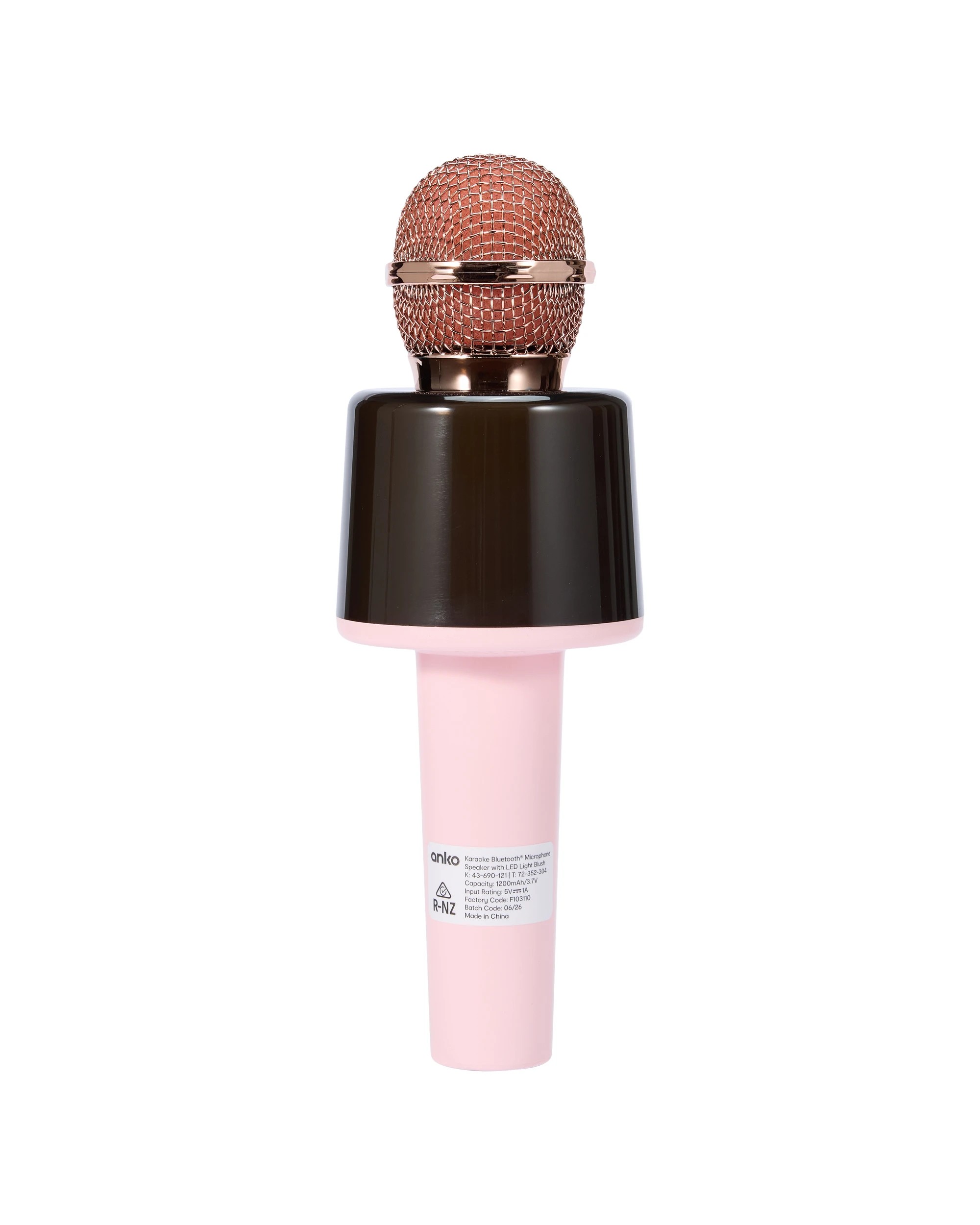 3 Karaoke Bluetooth Microphone - Pink, 3 of 10