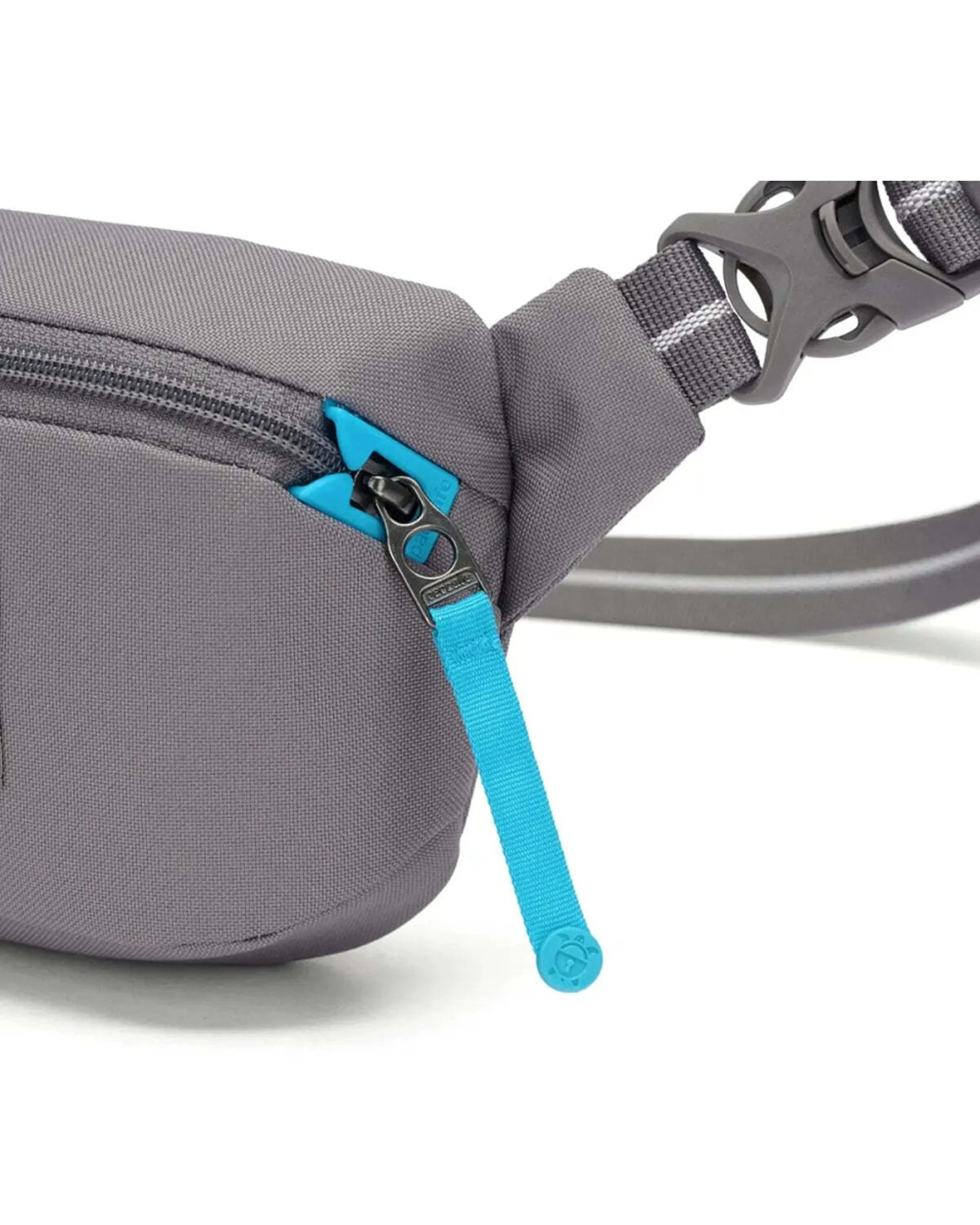 6 Pacsafe Go Anti-Theft RFID Blocking Slashguard Micro Sling Bag Secure Carry Stone - Grey, 6 of 7