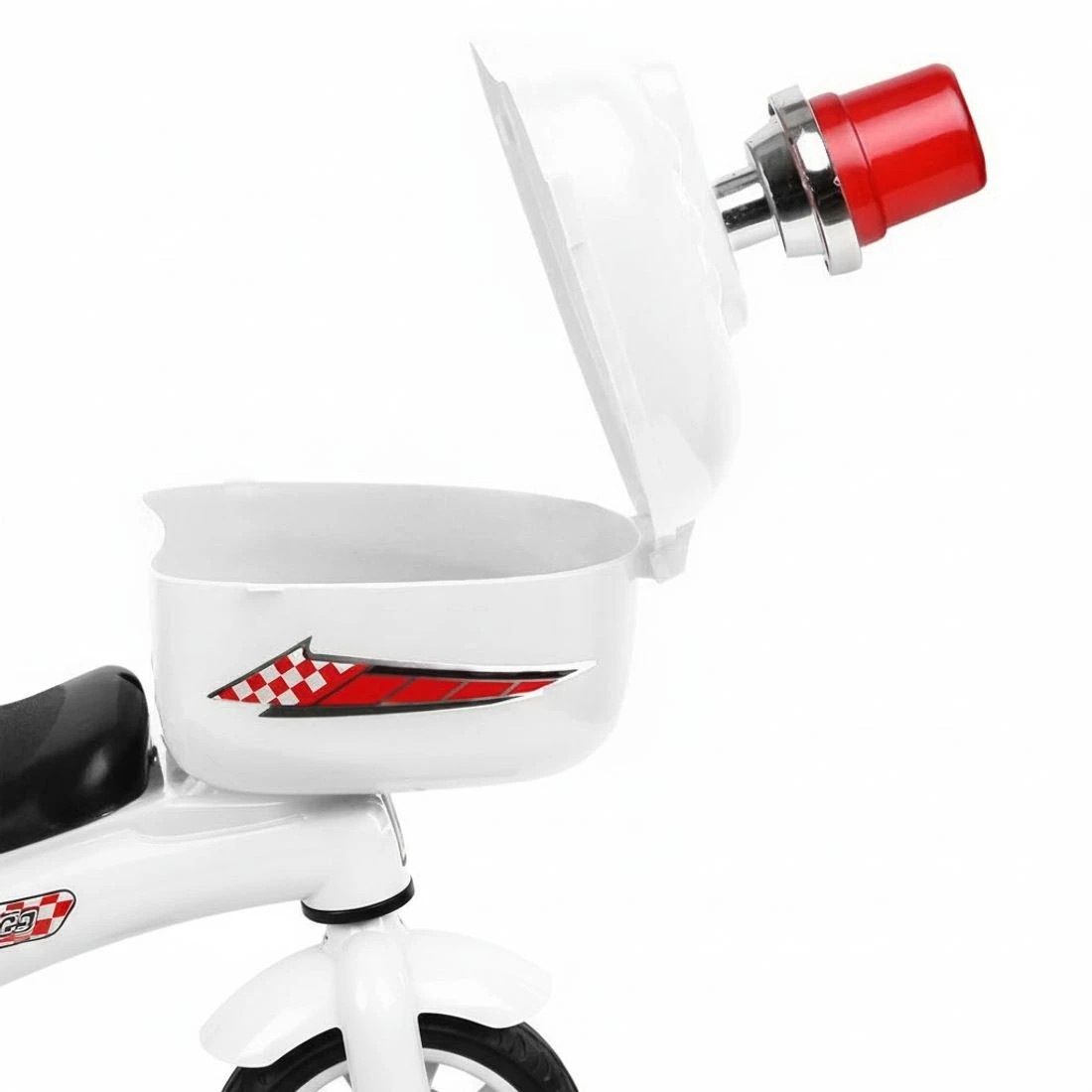 5 Rigo Kids Electric Ride On Police Motorcycle Motorbike 6V Battery - White, 5 of 7