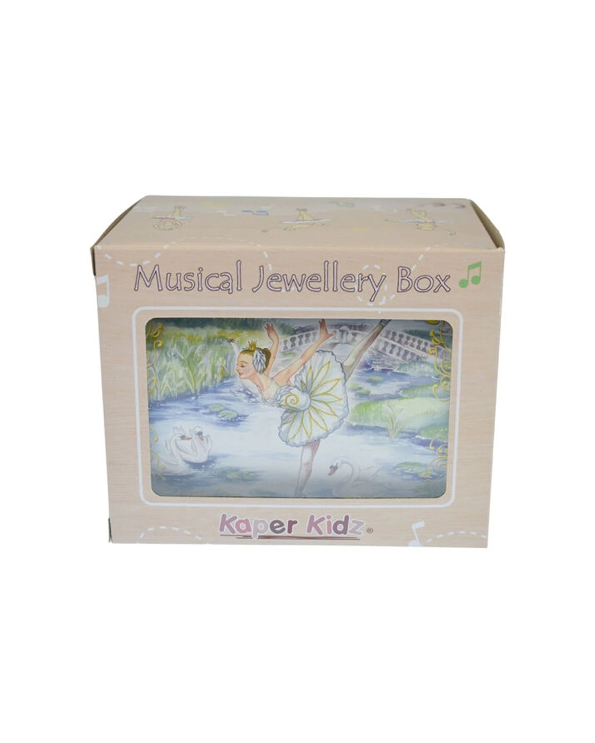 8 Kaper Kidz Azurea Ballerina Dome Music Box Kids Toy - Pattern, 8 of 8