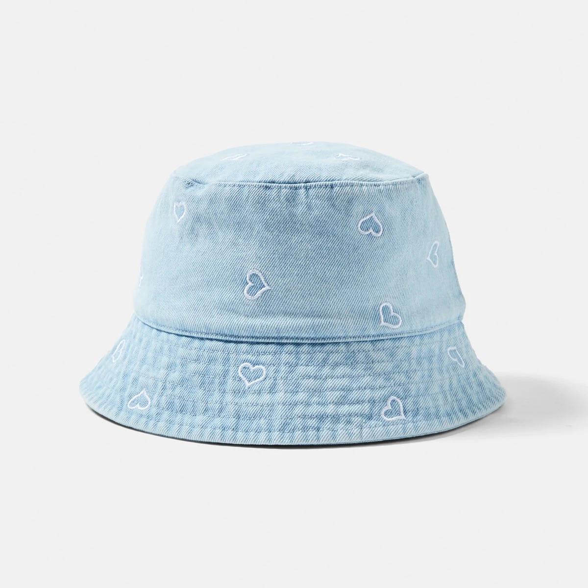 1 Bucket Hat HEART DENIM, 1 of 2