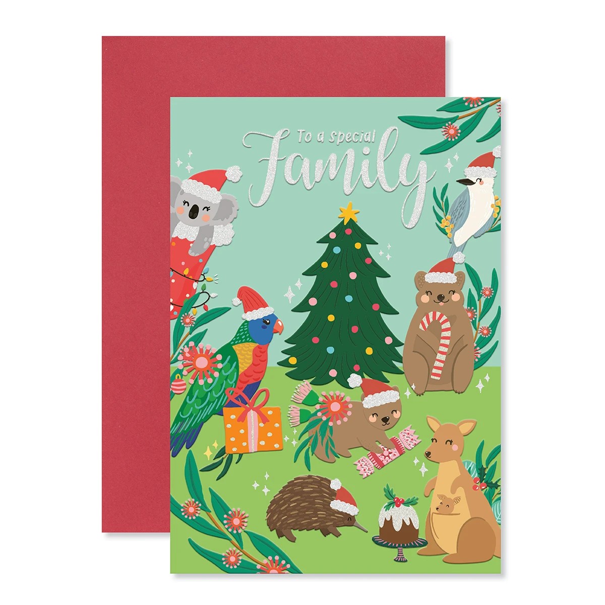 1 Hallmark Christmas Card - To a Special Family, 1 of 3