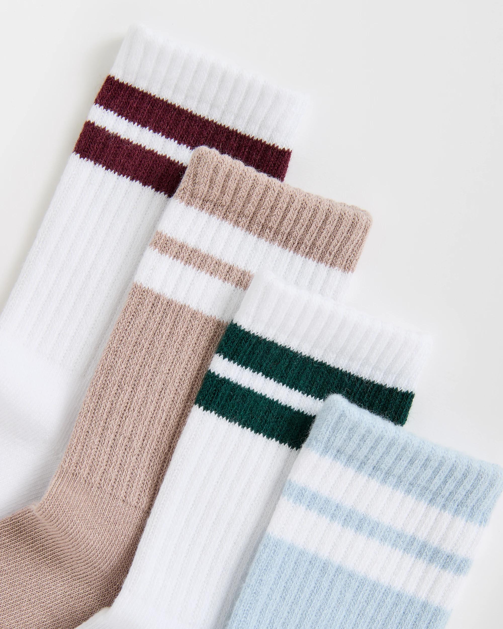 2 Maxx Australian Cotton Blend 4 Pack Boys Rib Crew Socks , 2 of 3
