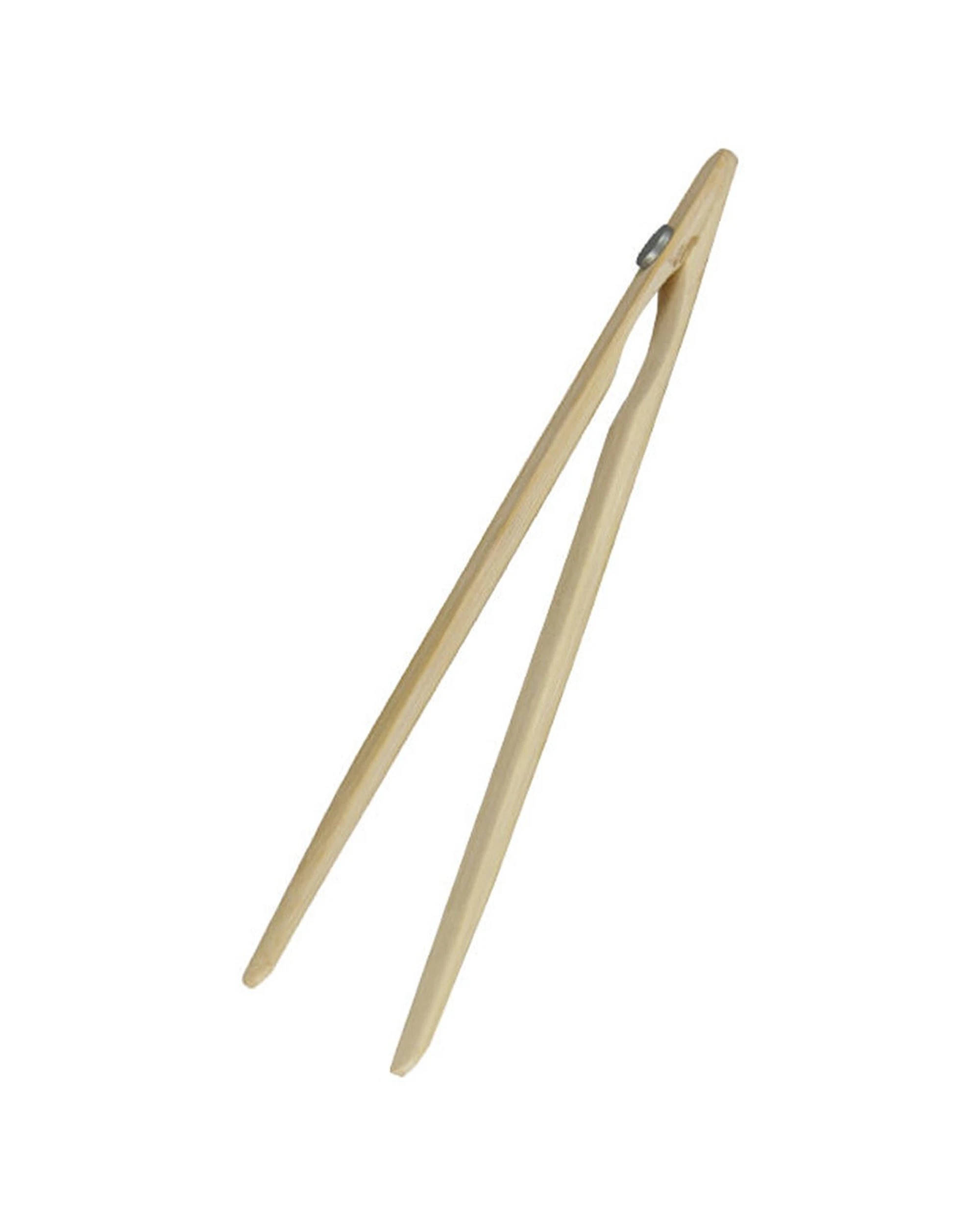 1 Avanti Electric Safe Bamboo Tongs Magnetic Attachment Sustainable Bamboo - Natural, 1 of 1