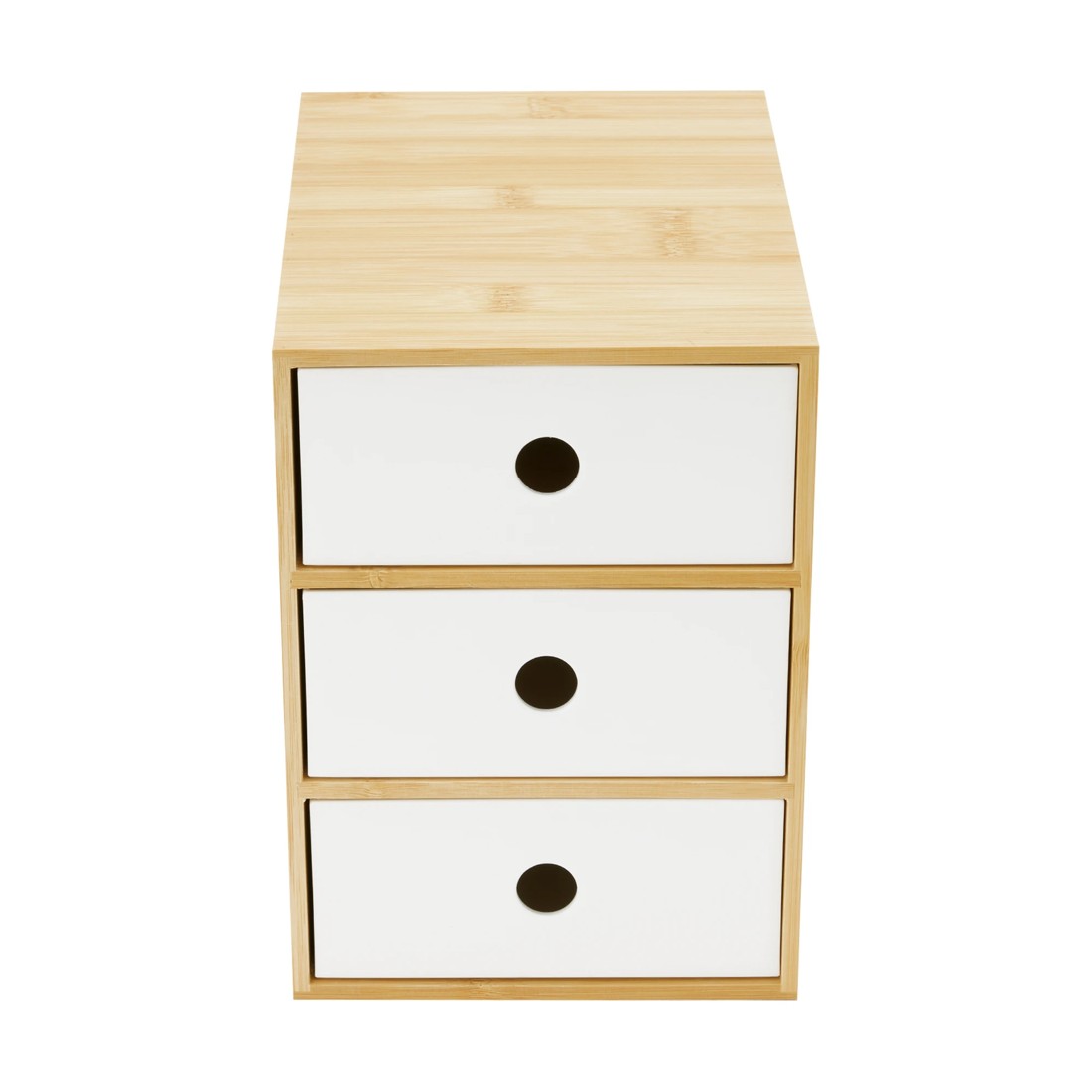 3 Bamboo and Plastic Vertical 3 Drawers, 3 of 7