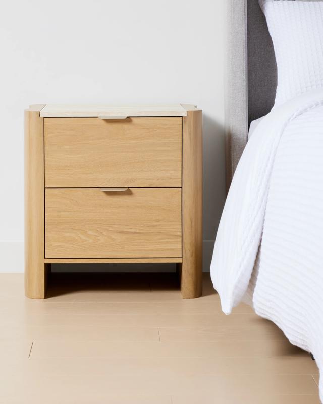 Hazel 2 Drawer Bedside T