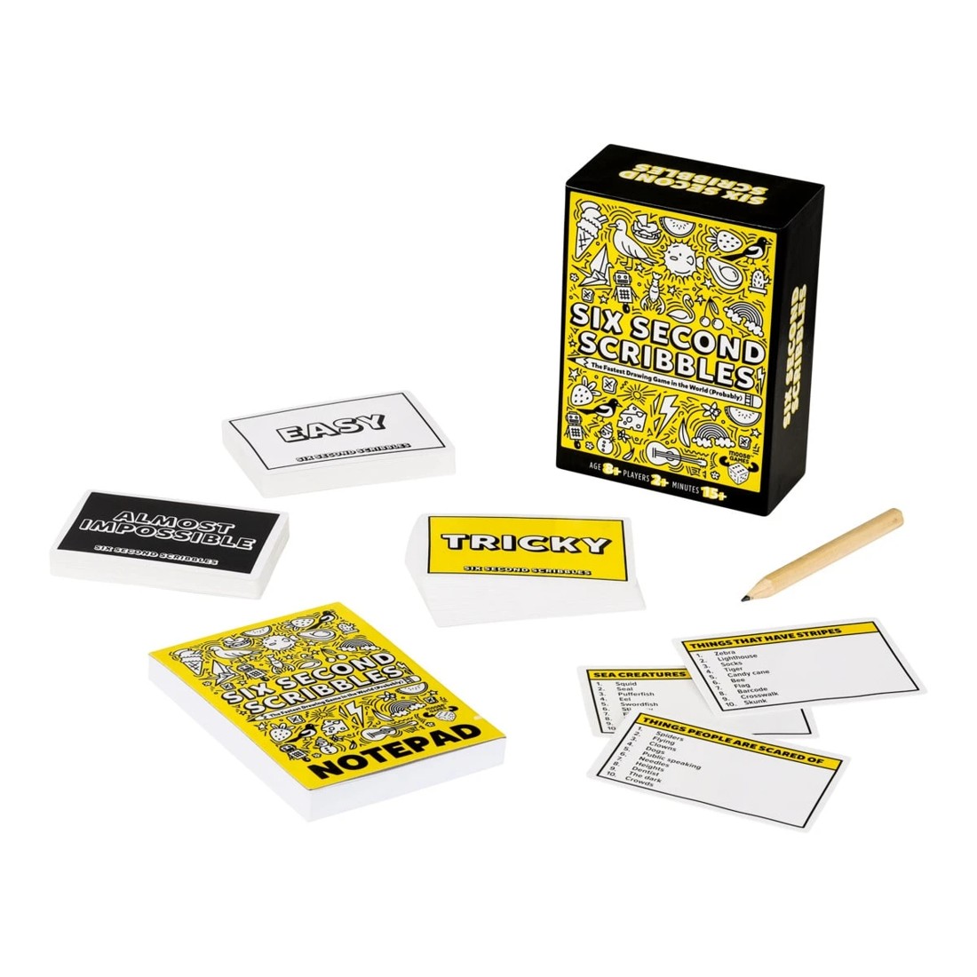 6 Six Second Scribbles - The Fastest Drawing Game in the World (Probably), 6 of 7