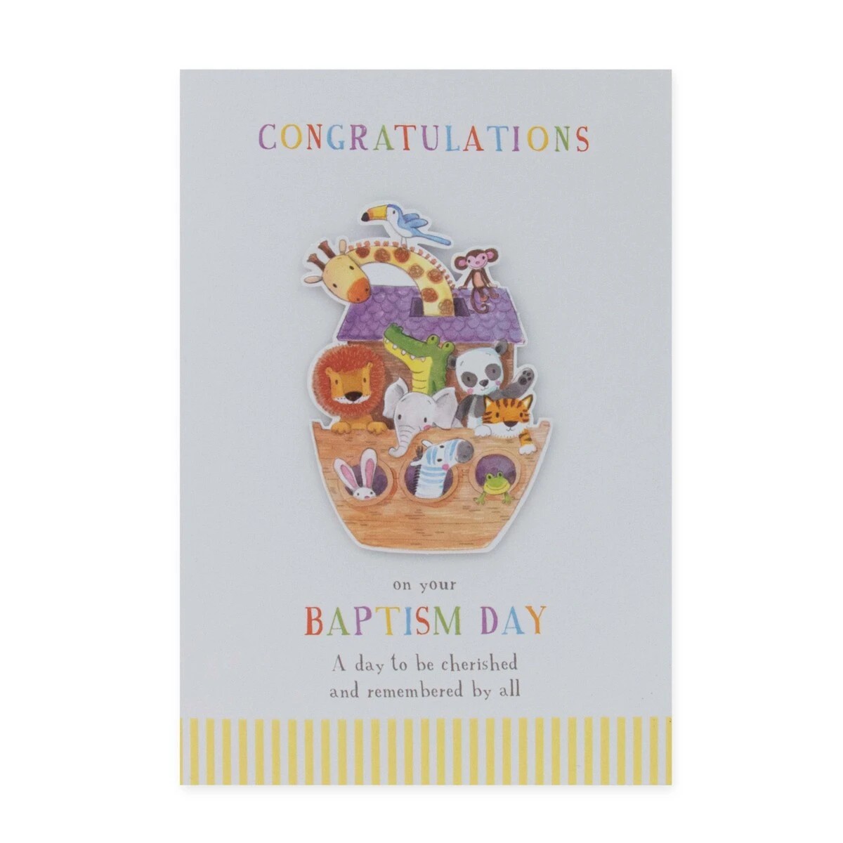 3 Connections from Hallmark Baptism Card - Animal Ark, 3 of 3