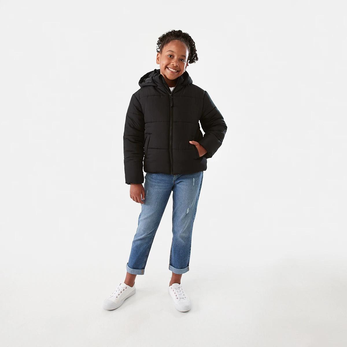 7 Puffer Jacket Black, 7 of 10