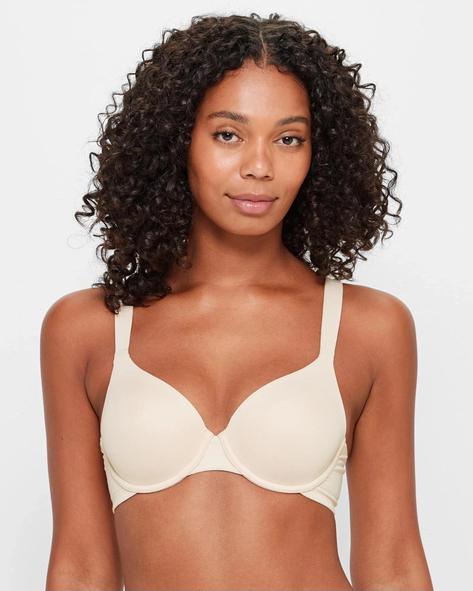 1 Target Kerry Soft Comfort T-Shirt Bra BARE BEAUTY, 1 of 3