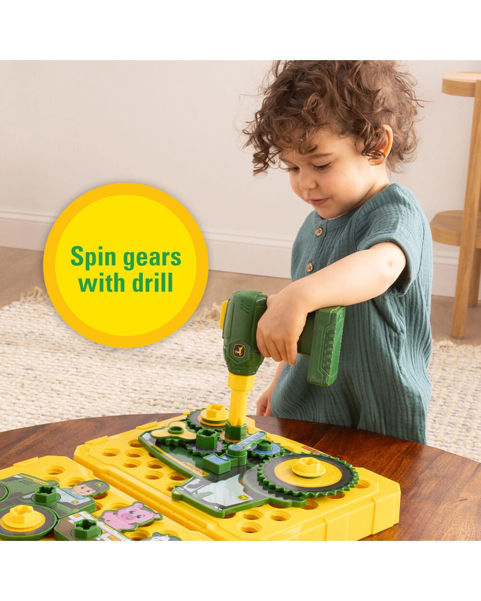 7 TOMY John Deere Build-A-Buddy Activity Board Playset, 7 of 10