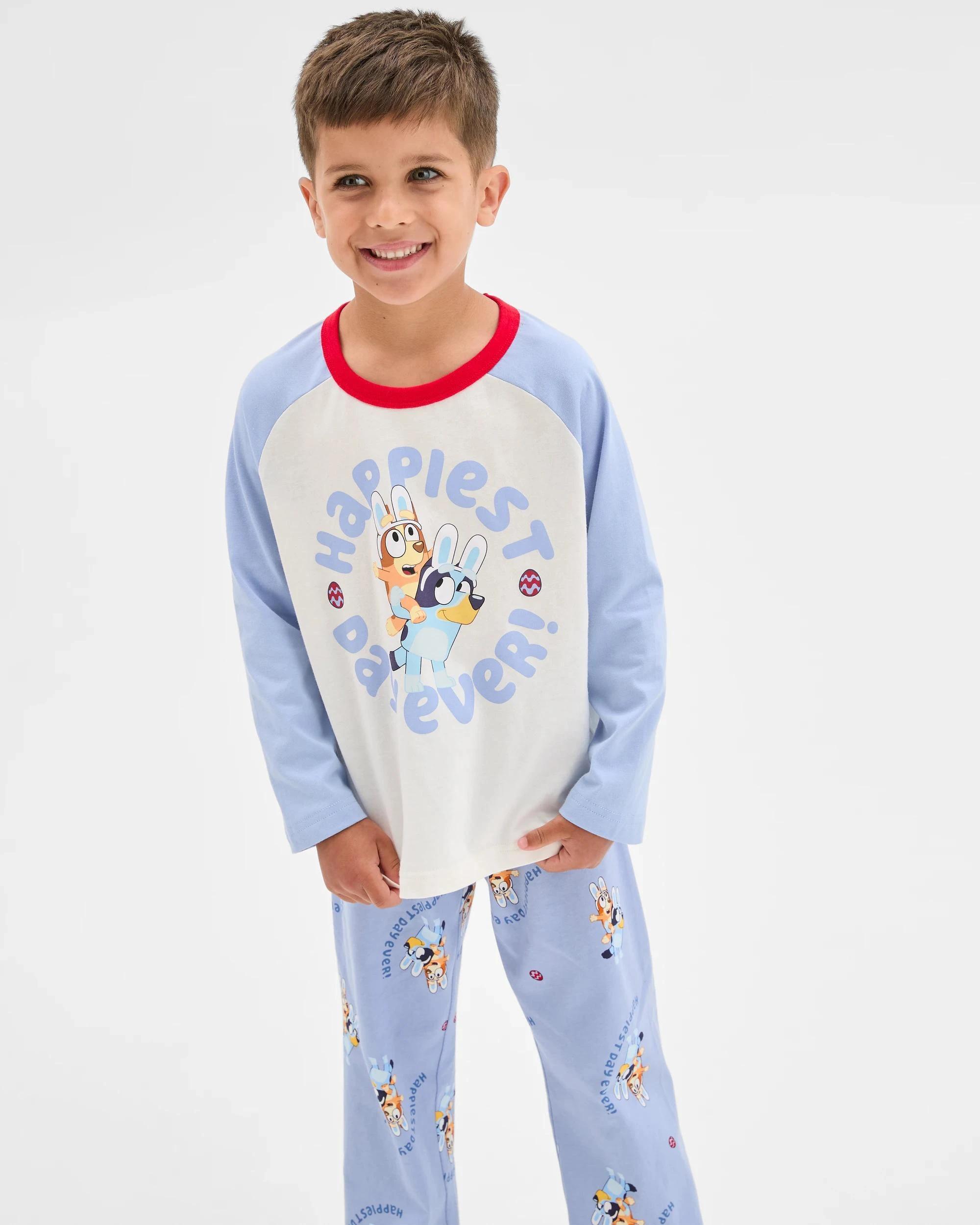 8 Family Matching Australian Cotton Easter Younger Kids Pyjama Set - Bluey BLUEY, 8 of 10