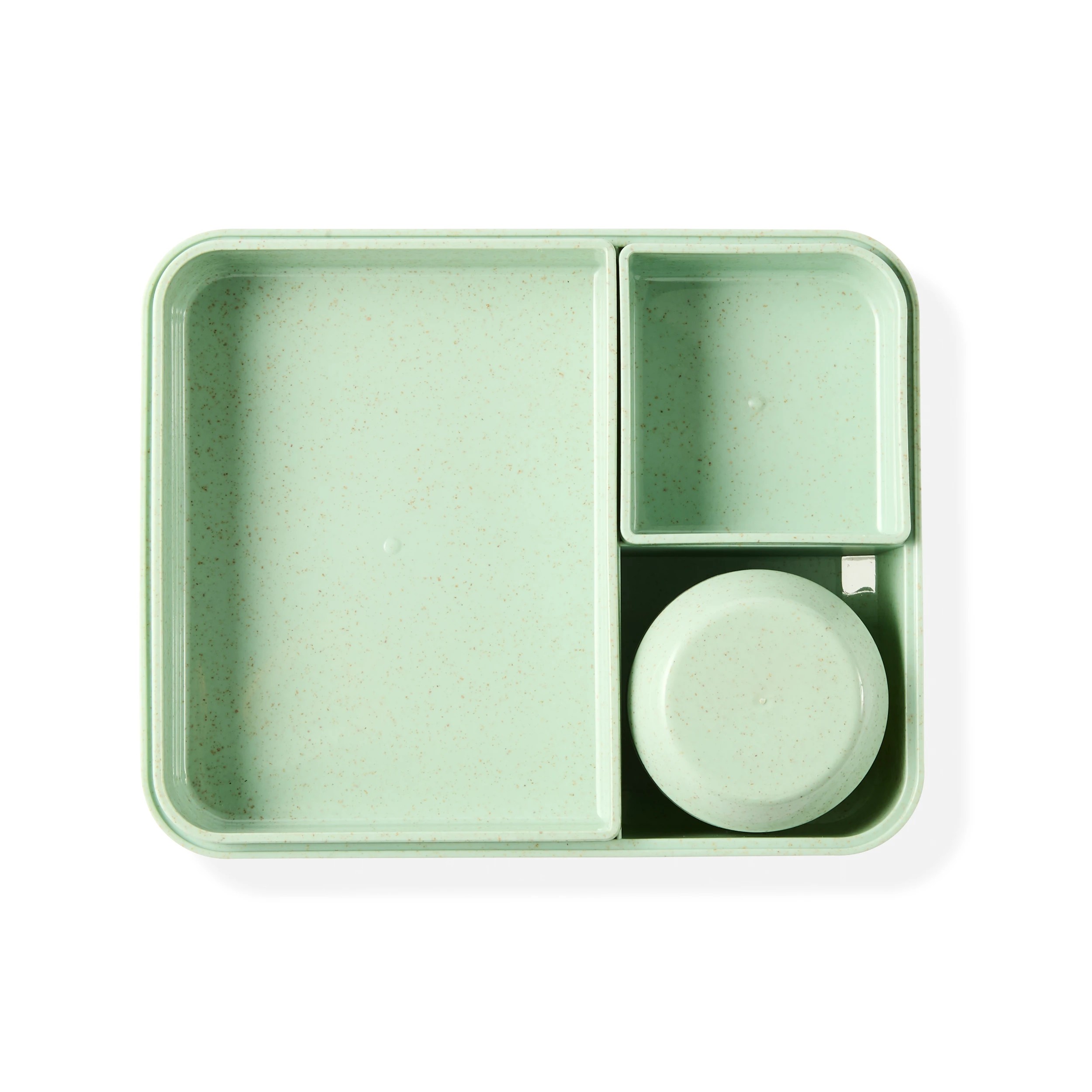 7 Sage Wheat Straw Bento Snack Box, 7 of 10