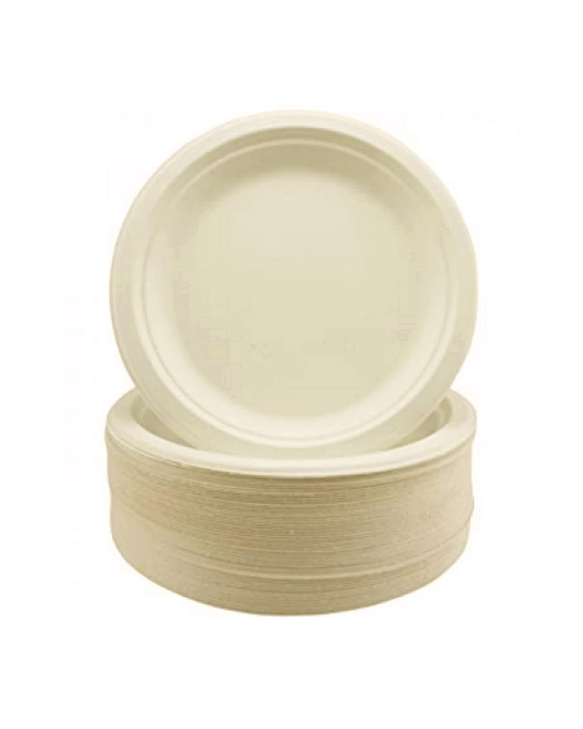 1 Alpen Natural Sugar Cane Small Plates 18cm Bulk Pack of 50, 1 of 3
