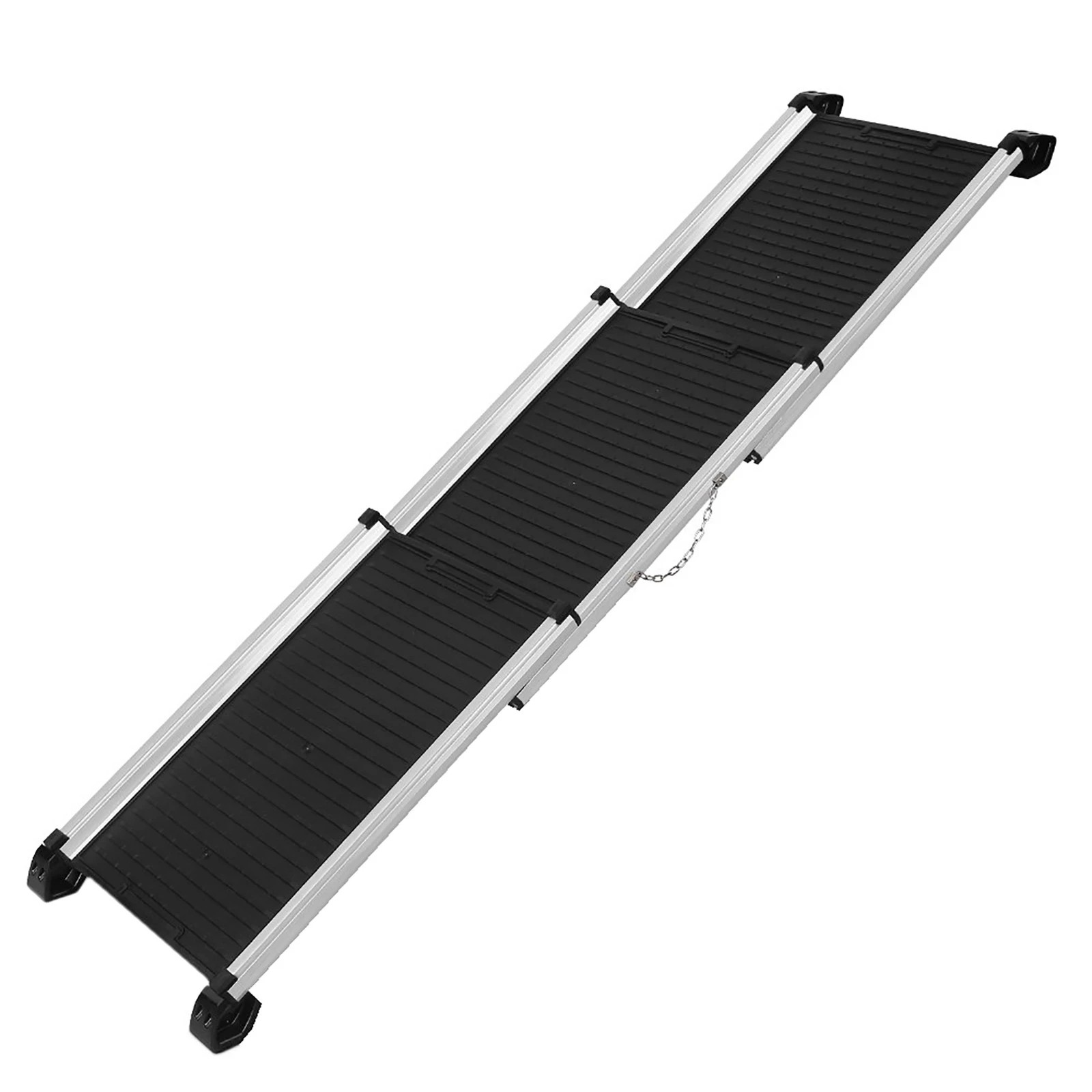 1 i.Pet Dog Ramp Pet Stairs Steps Car SUV Foldable Portable Ladder Adjustable - Black, 1 of 7