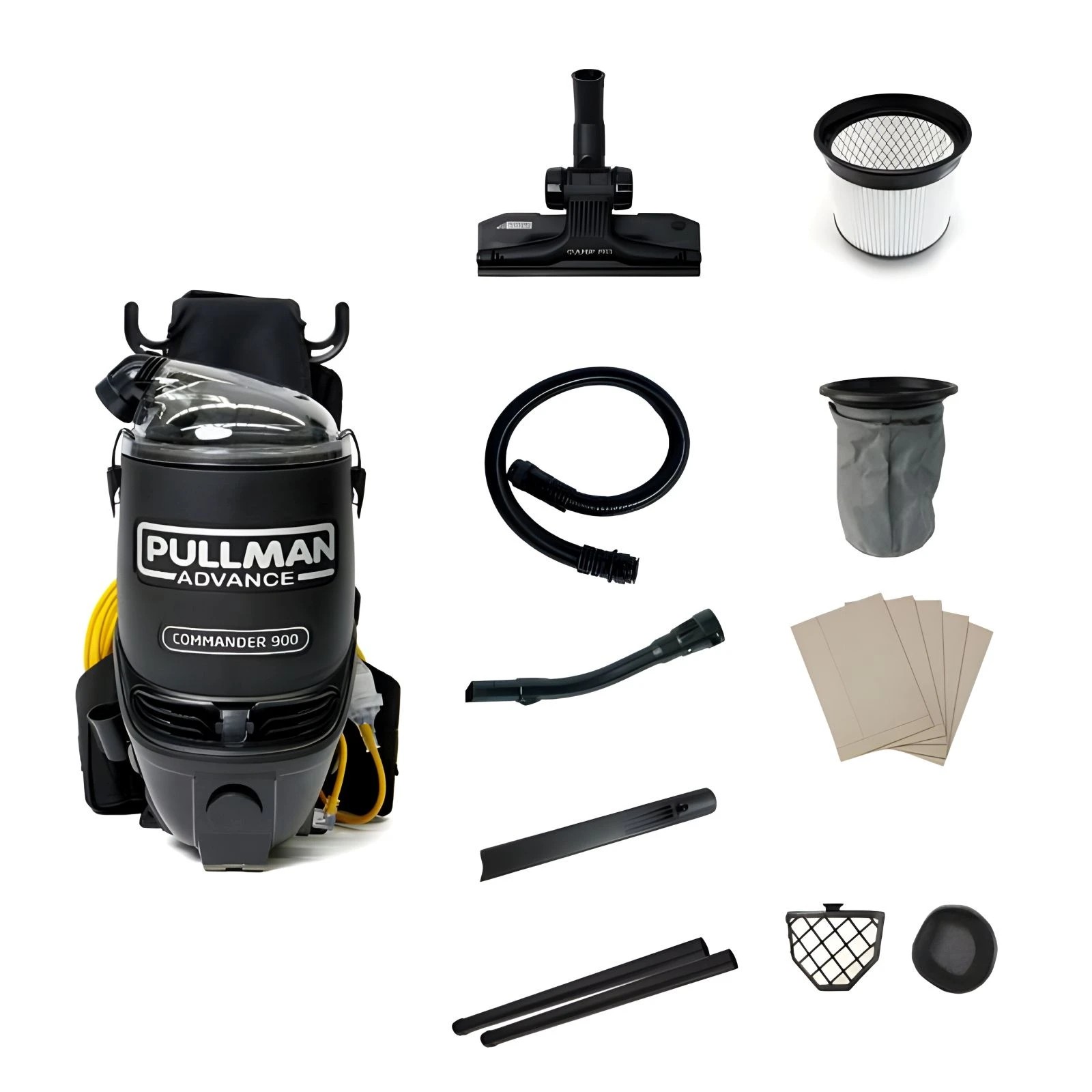 3 Pullman Advance Commander Pv900 Backpack Vacuum Cleaner - Black, 3 of 4