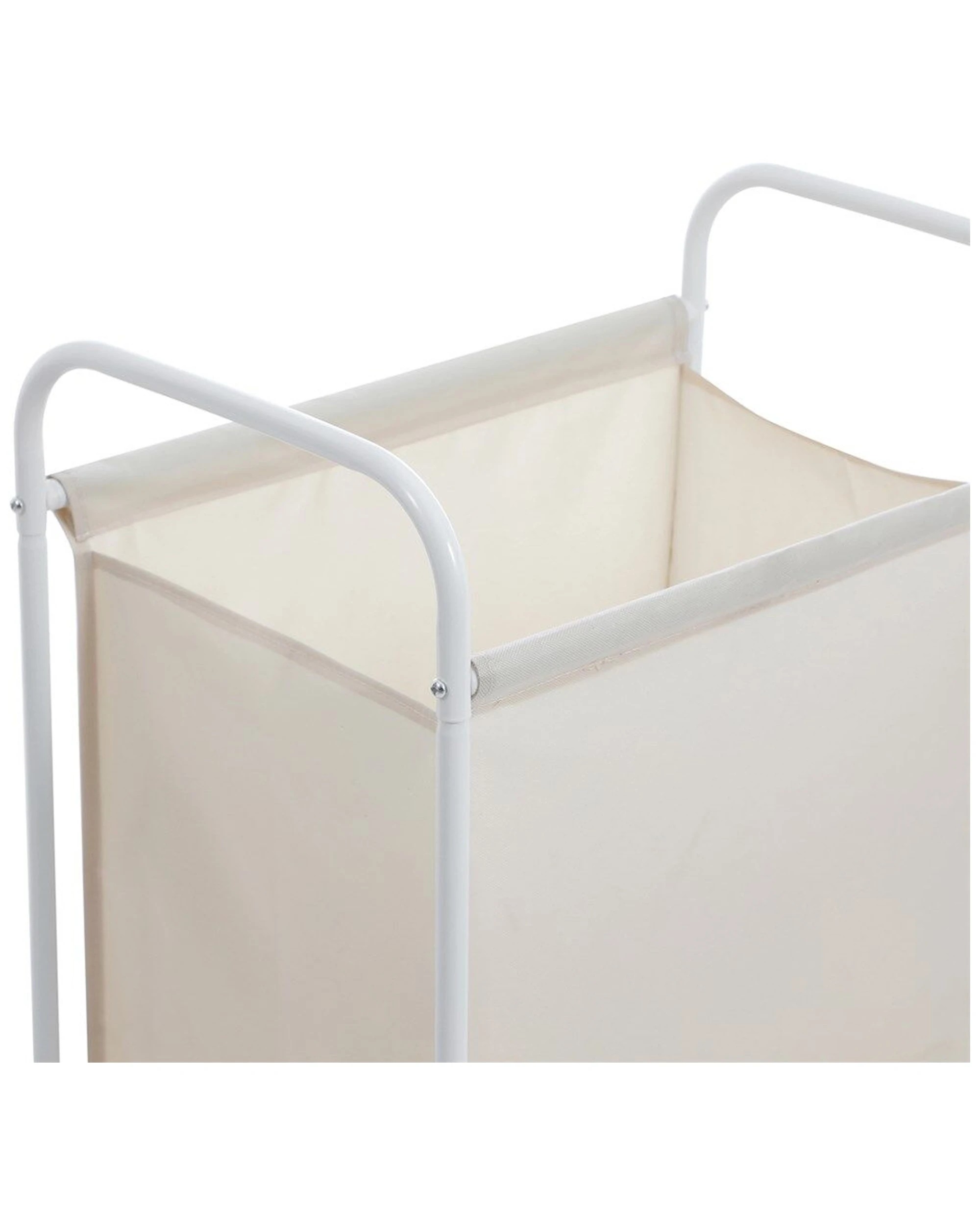 5 Boxsweden Lightweight Laundry Cart With Wheels 67l 50x33x70cm Assorted
 - White, 5 of 9