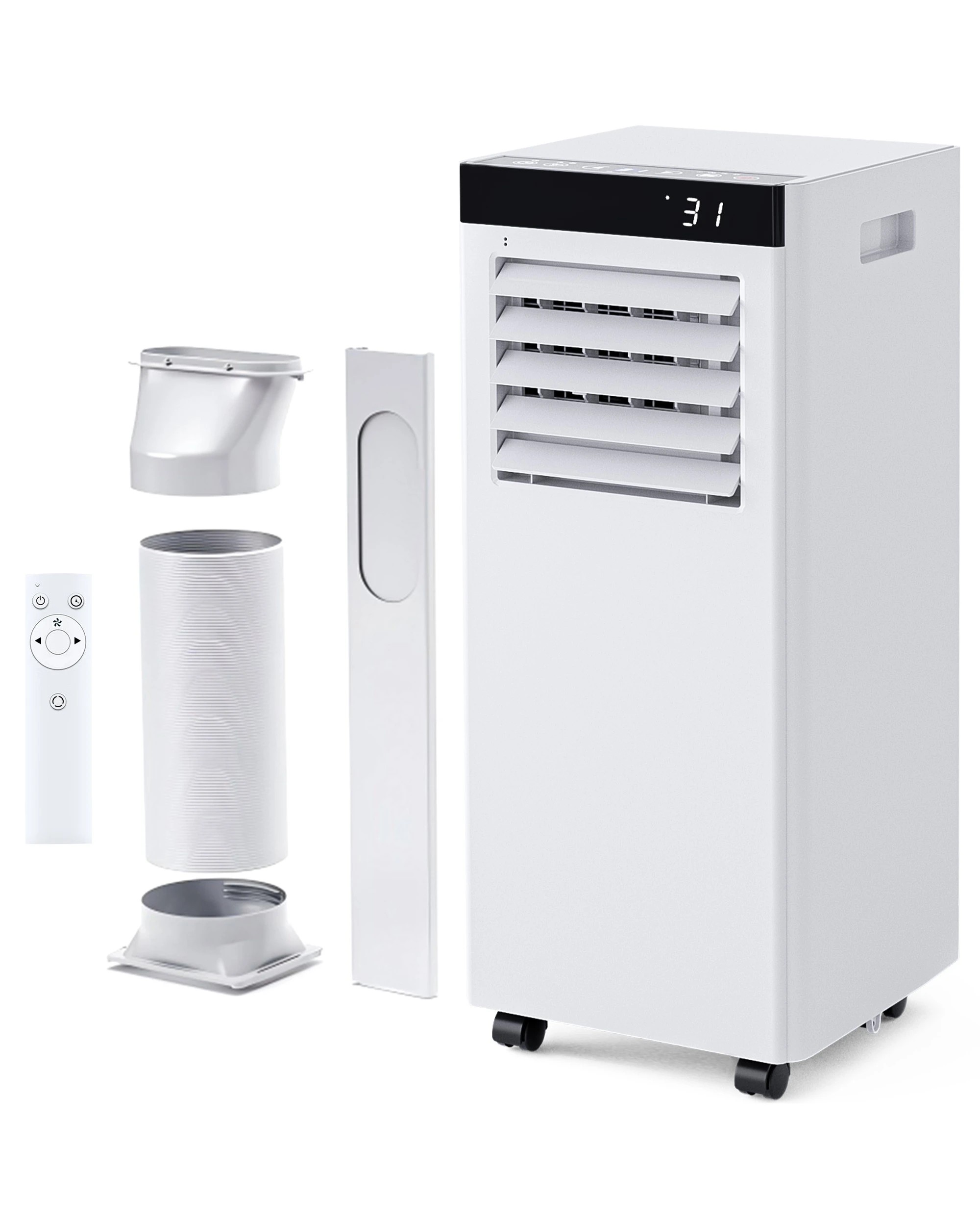 4 Yopower 9000BTU Air Conditioner with Heater 4-in-1 Portable AC Unit - White, 4 of 5