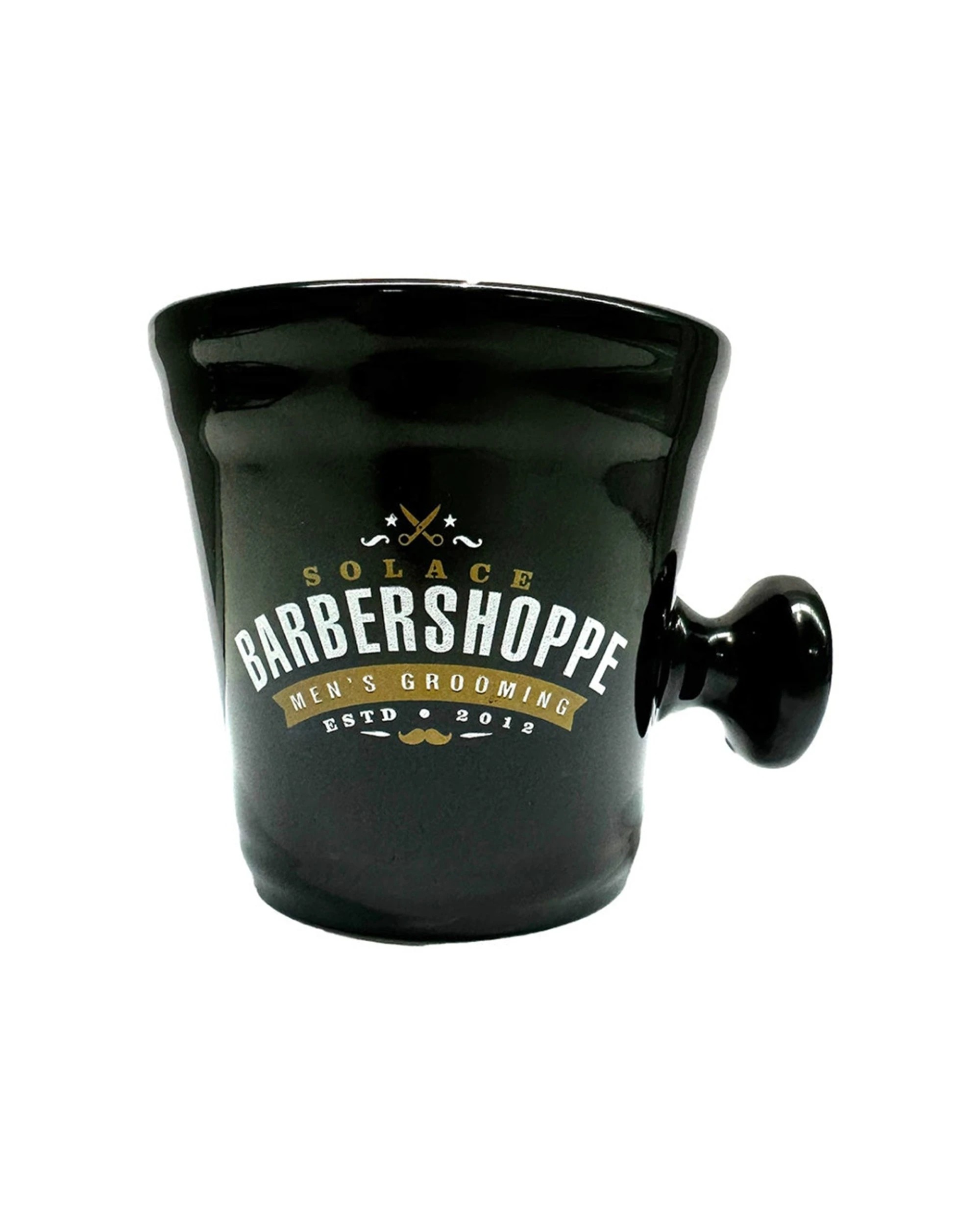 1 Barbershoppe Shave Mug - Black, 1 of 2