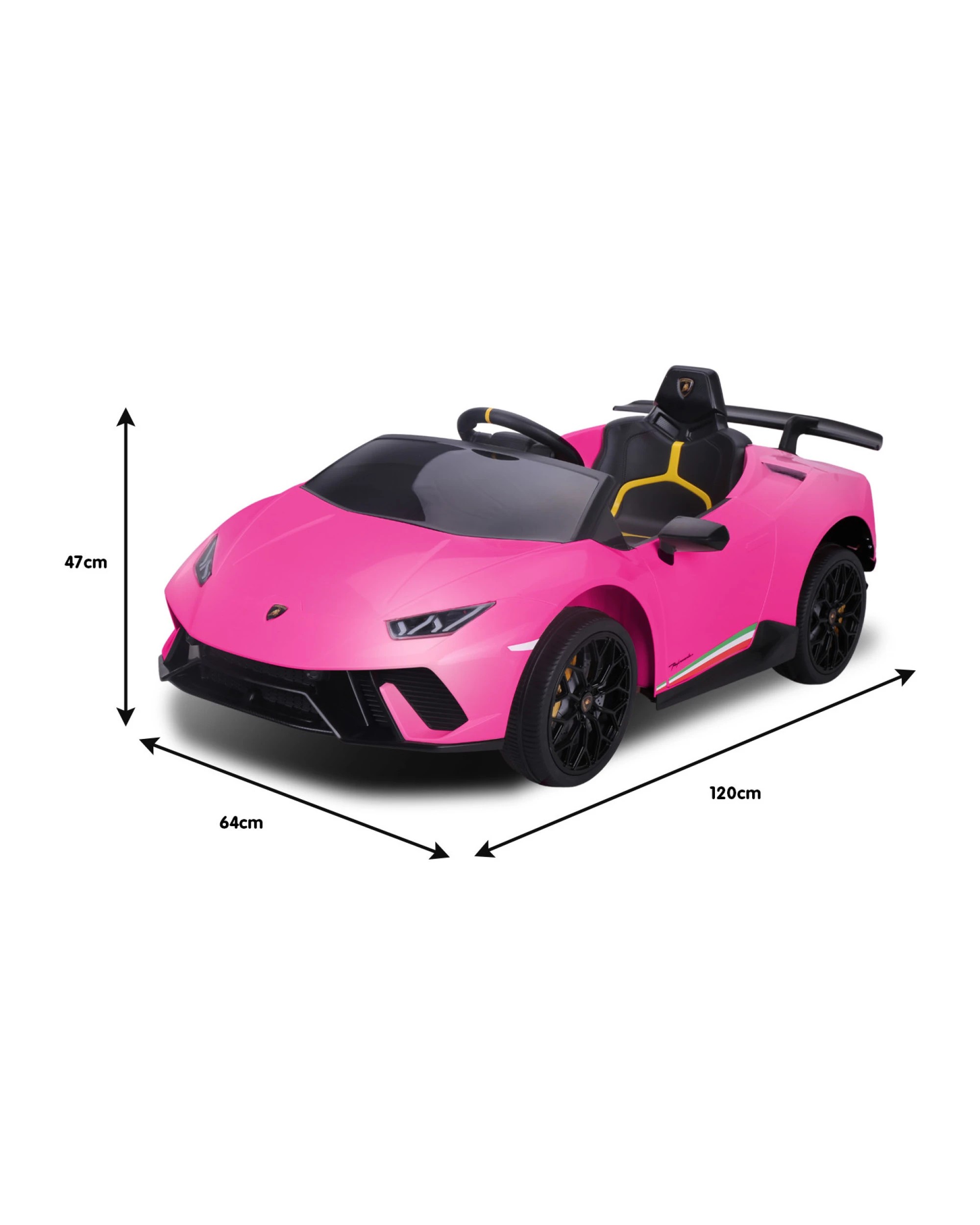 10 Kahuna Lamborghini Performante Kids Electric Ride On Car Remote Control Pink, 10 of 10