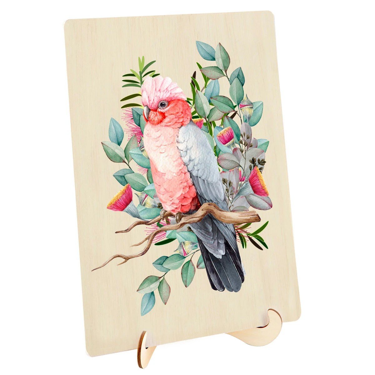 2 Puzzle Master 128 Piece Wooden Jigsaw Puzzle, Galah, 2 of 5